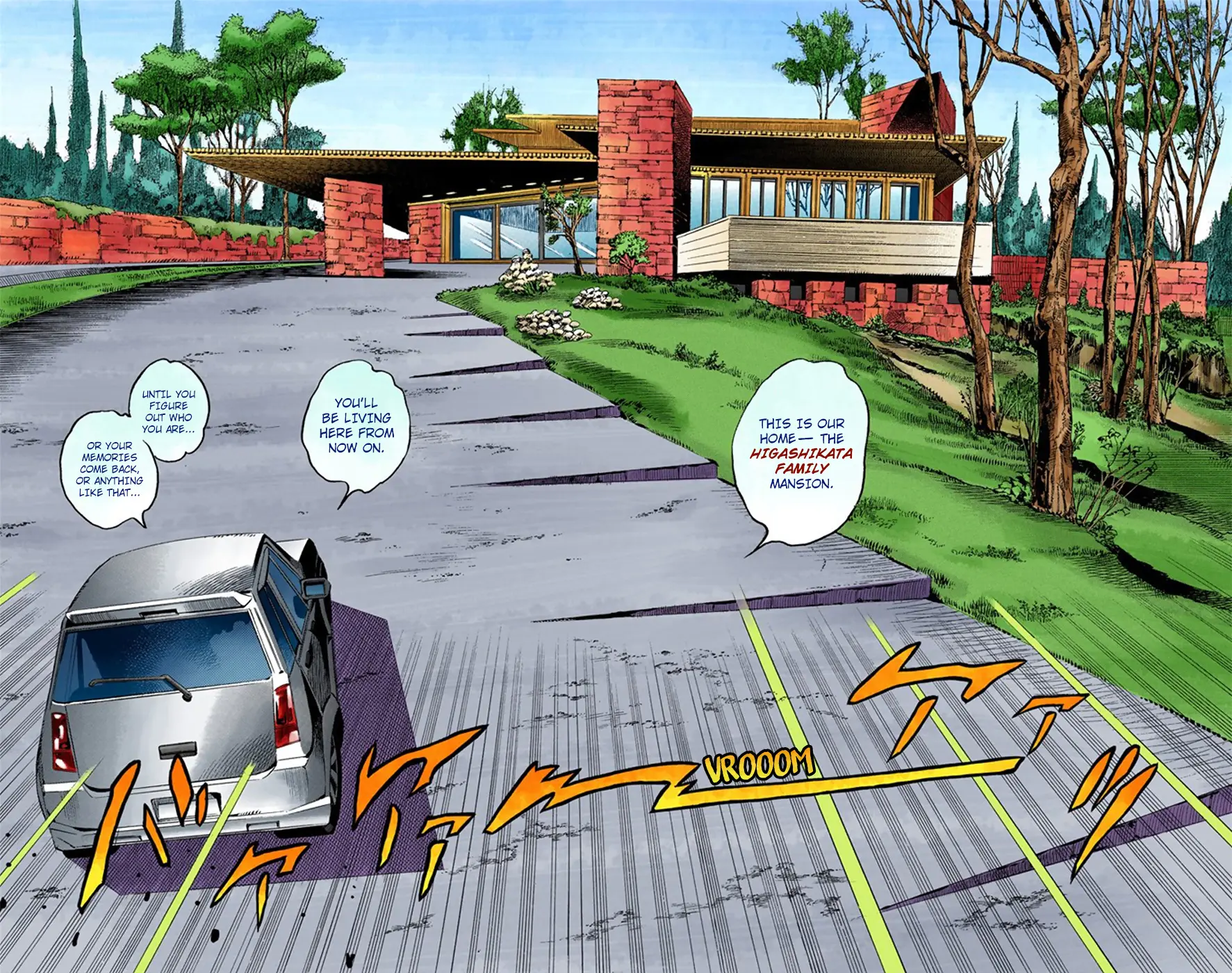 JoJo's Bizarre Adventure, Part 8: JoJolion Colored Manga — Chapter 7 — Page 8
