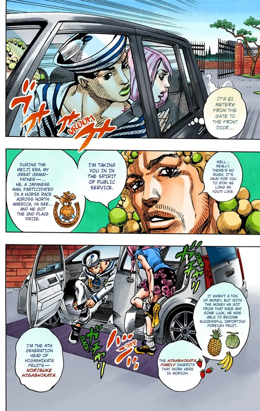 JoJo's Bizarre Adventure, Part 8: JoJolion Colored Manga — Chapter 7 — Page 9