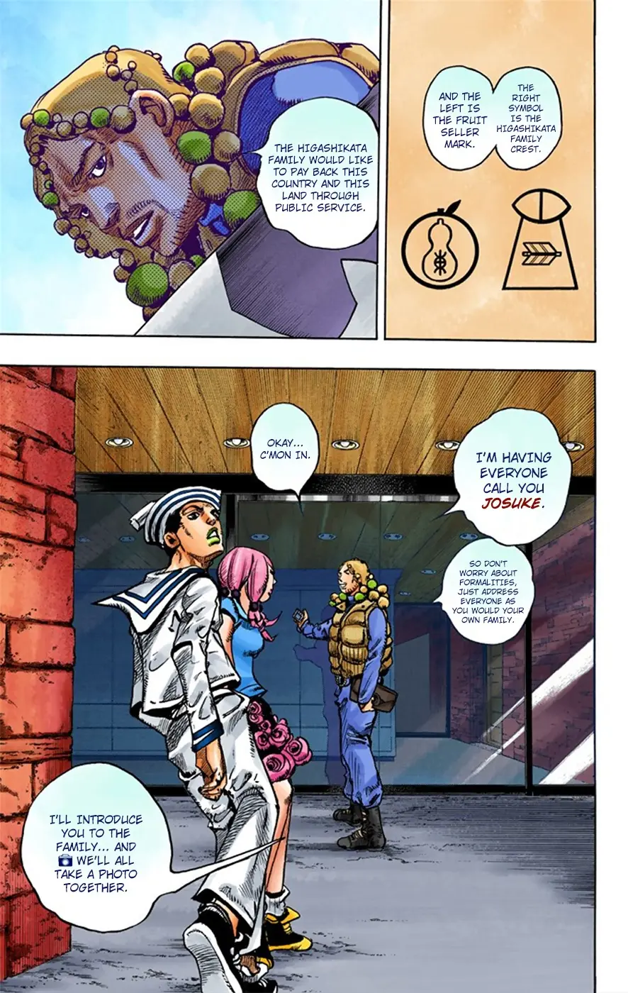 JoJo's Bizarre Adventure, Part 8: JoJolion Colored Manga — Chapter 7 — Page 10