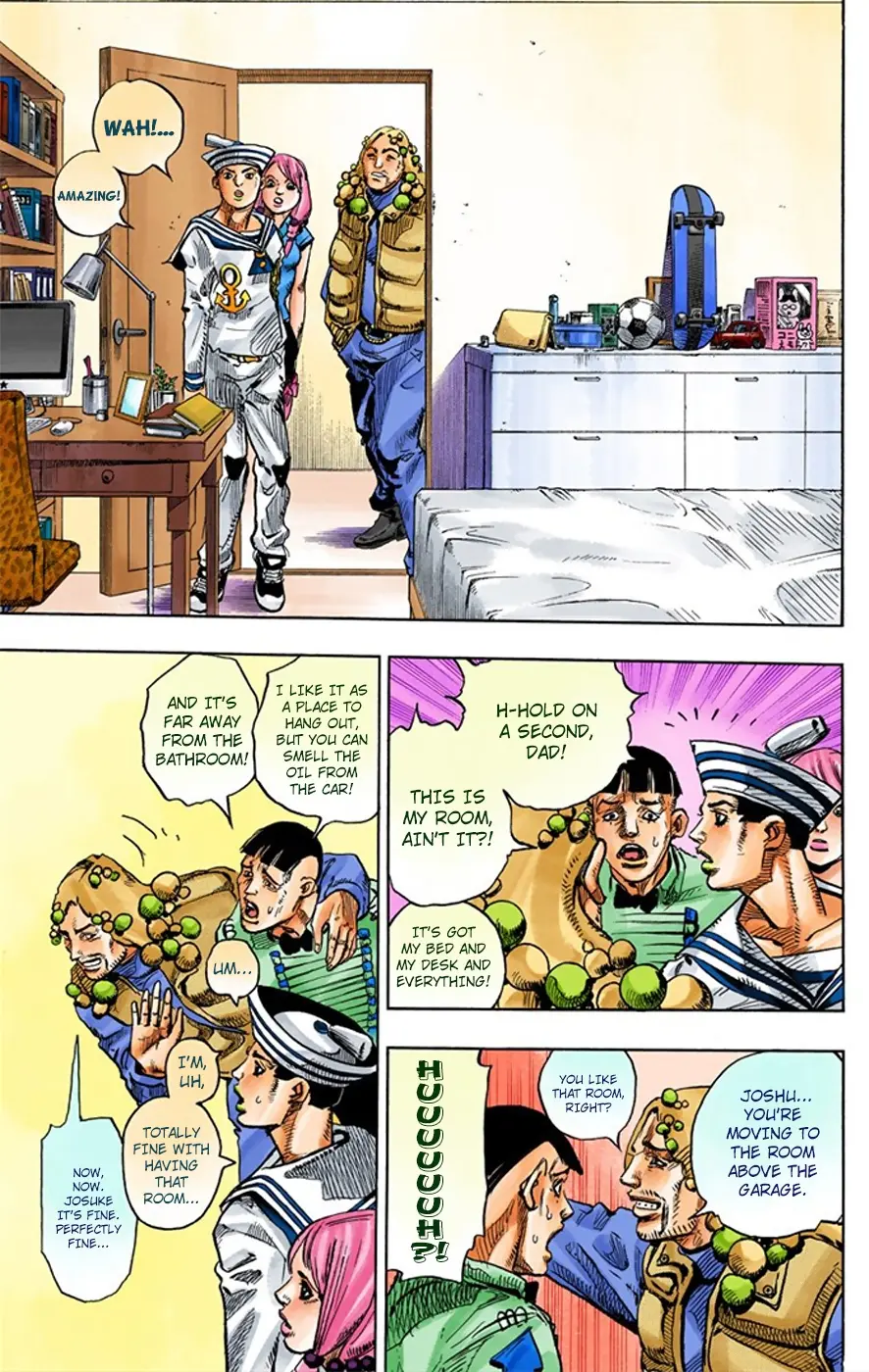 JoJo's Bizarre Adventure, Part 8: JoJolion Colored Manga — Chapter 7 — Page 23