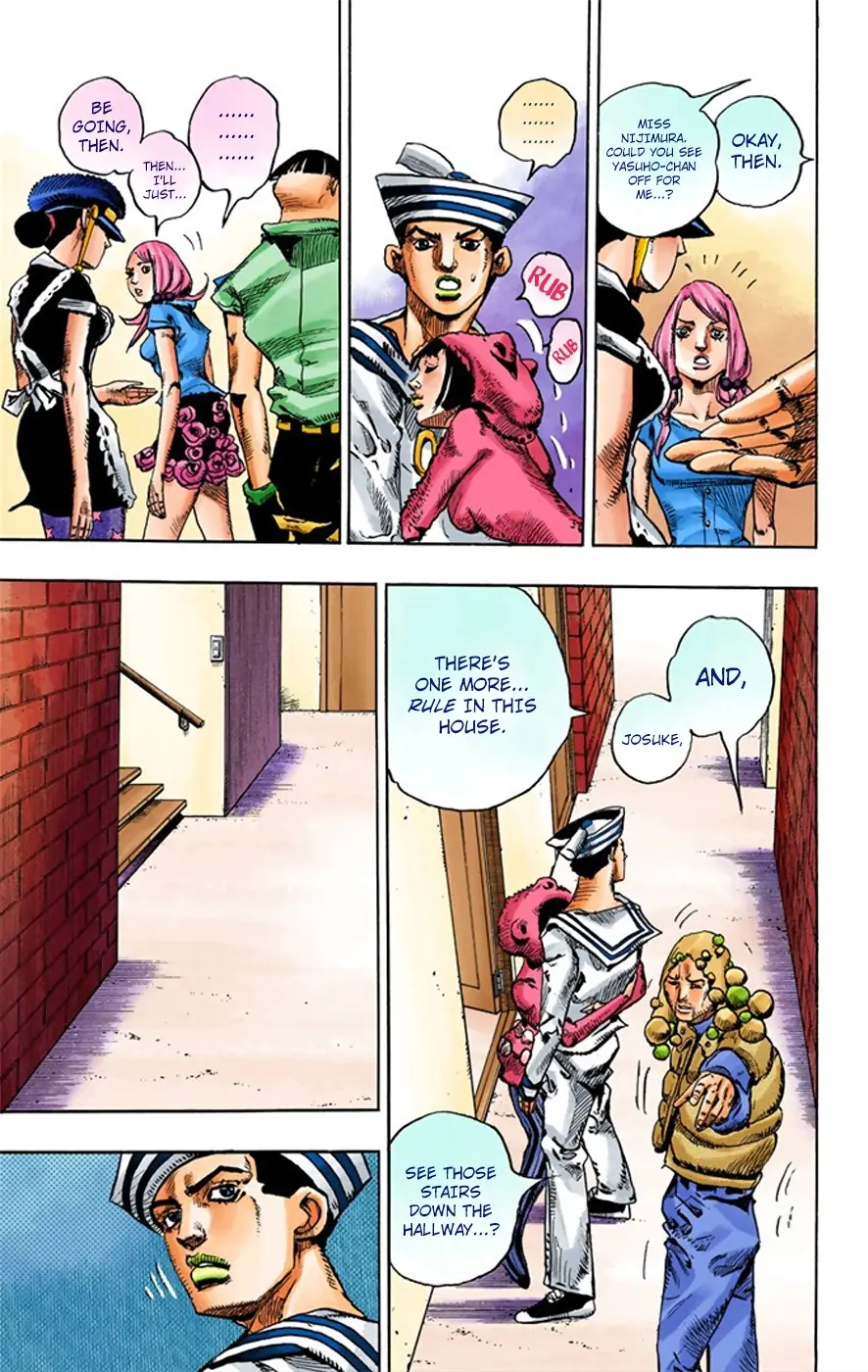 JoJo's Bizarre Adventure, Part 8: JoJolion Colored Manga — Chapter 7 — Page 29