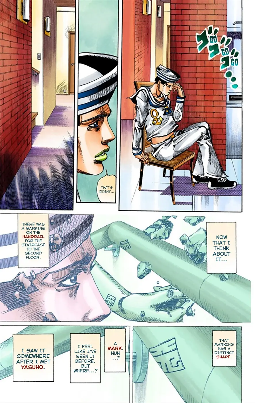 JoJo's Bizarre Adventure, Part 8: JoJolion Colored Manga — Chapter 7 — Page 35