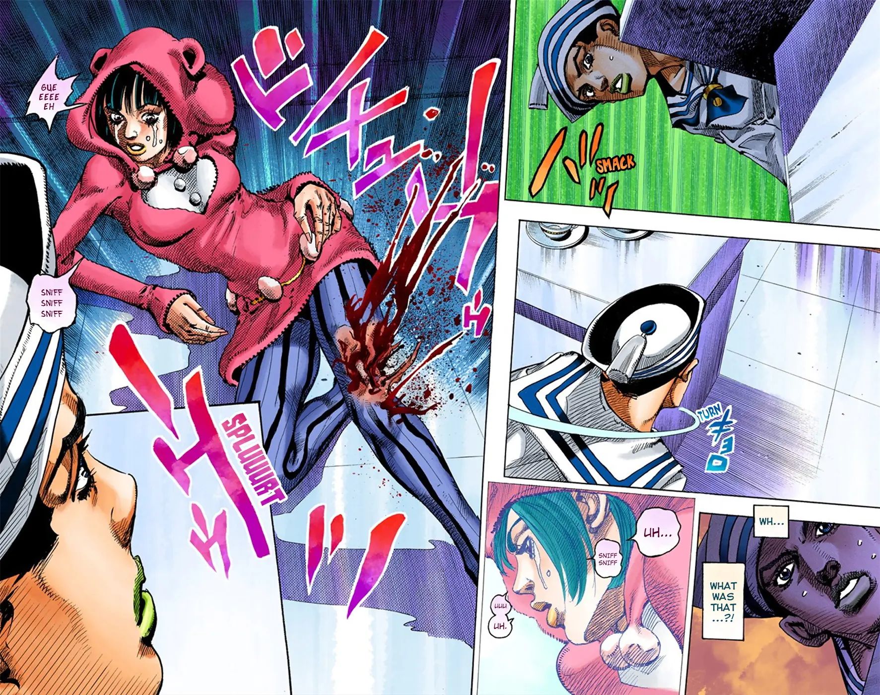 JoJo's Bizarre Adventure, Part 8: JoJolion Colored Manga — Chapter 7 — Page 43