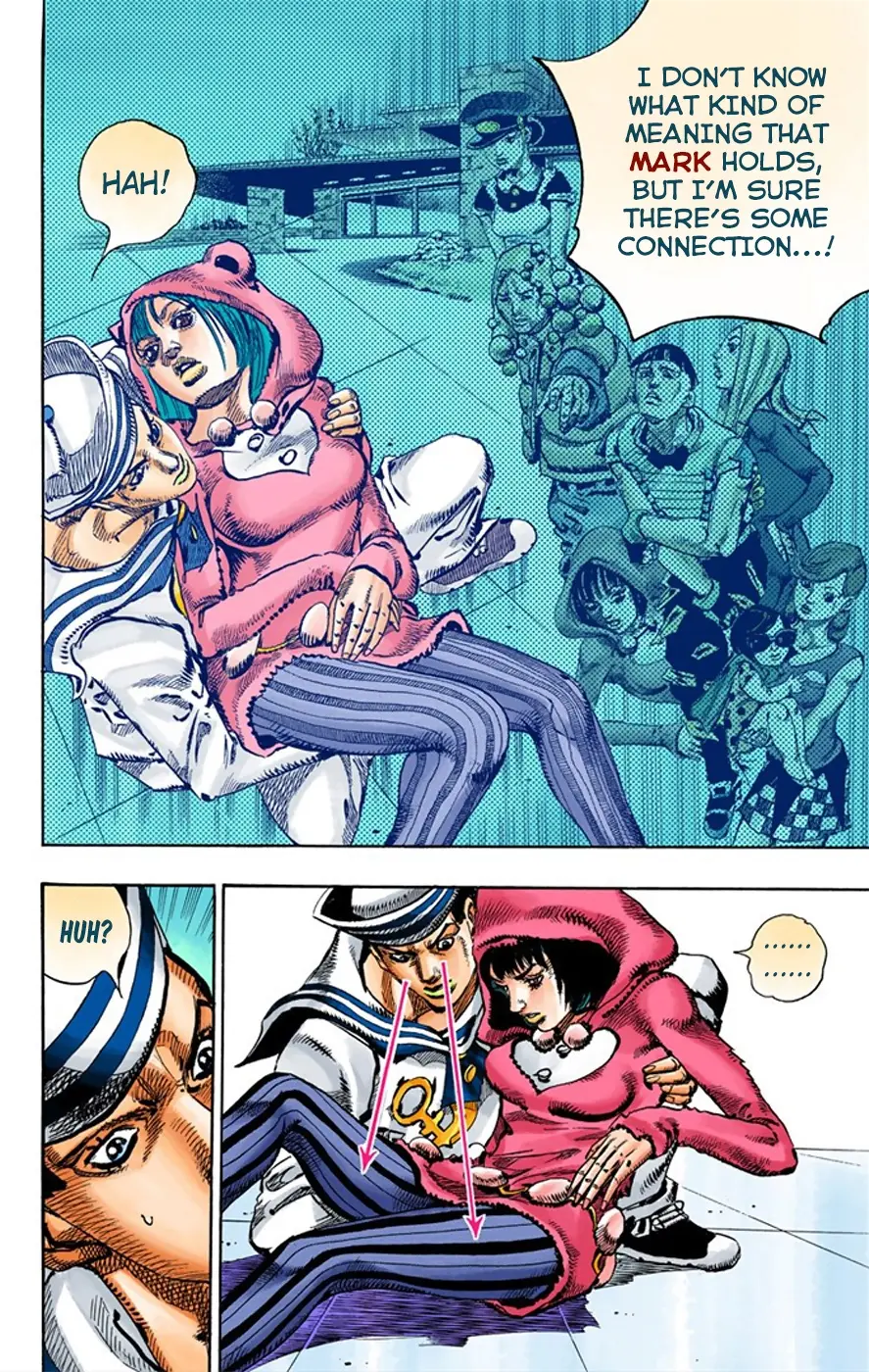 JoJo's Bizarre Adventure, Part 8: JoJolion Colored Manga — Chapter 8 — Page 8