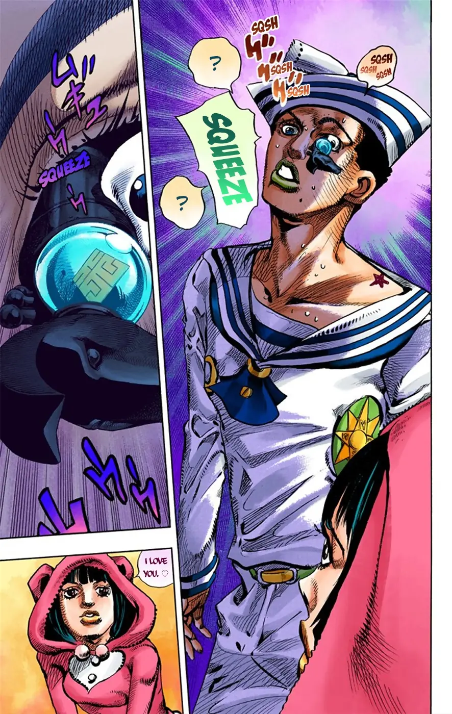 JoJo's Bizarre Adventure, Part 8: JoJolion Colored Manga — Chapter 8 — Page 11