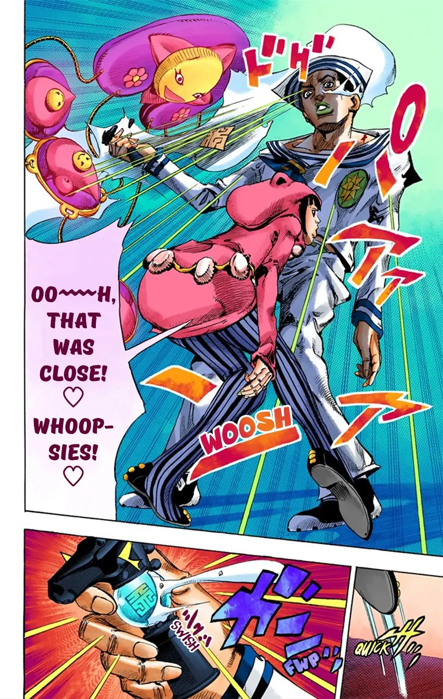 JoJo's Bizarre Adventure, Part 8: JoJolion Colored Manga — Chapter 8 — Page 26