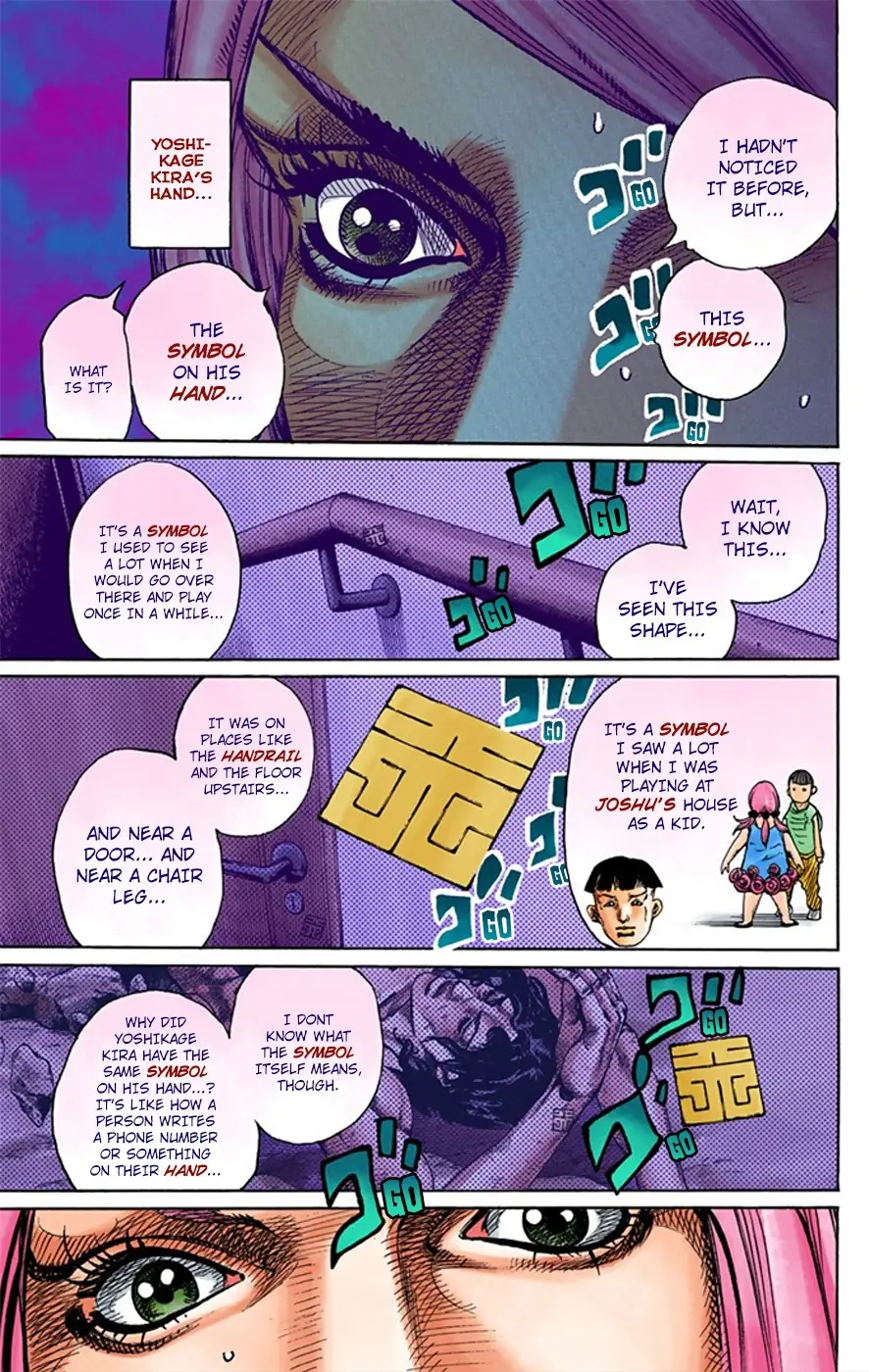 JoJo's Bizarre Adventure, Part 8: JoJolion Colored Manga — Chapter 8 — Page 36