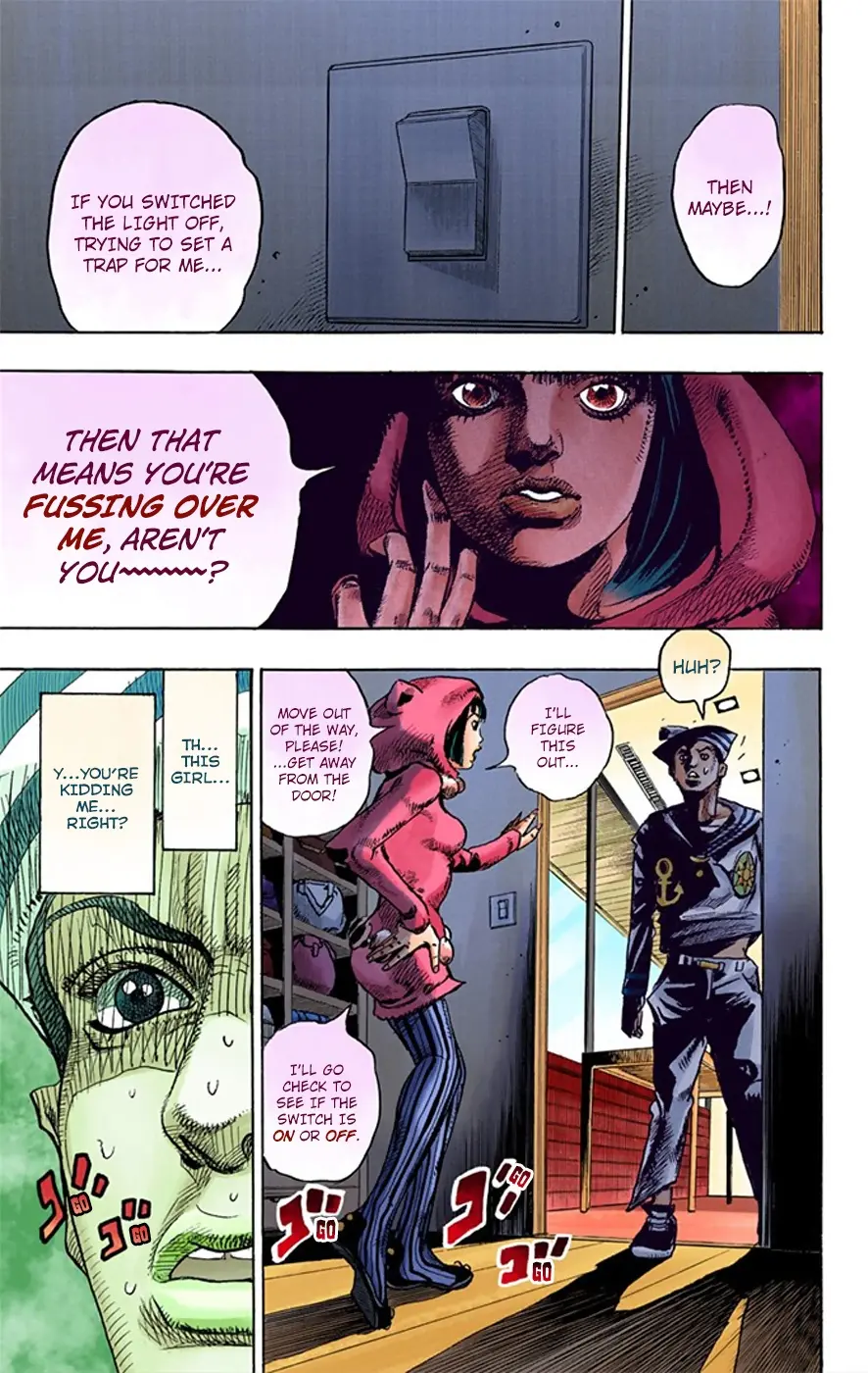 JoJo's Bizarre Adventure, Part 8: JoJolion Colored Manga — Chapter 8 — Page 43