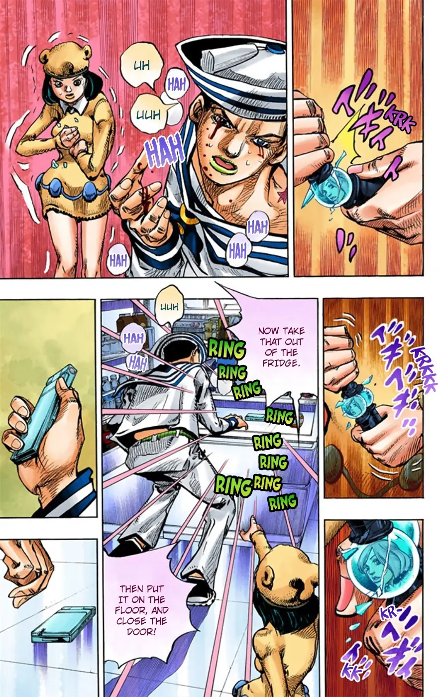 JoJo's Bizarre Adventure, Part 8: JoJolion Colored Manga — Chapter 10 — Page 37