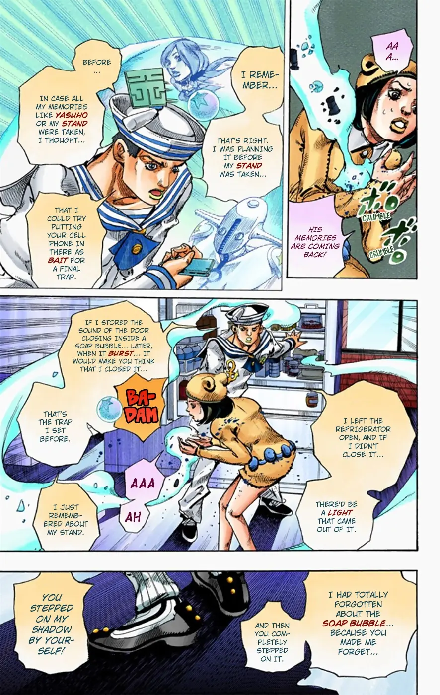 JoJo's Bizarre Adventure, Part 8: JoJolion Colored Manga — Chapter 10 — Page 42
