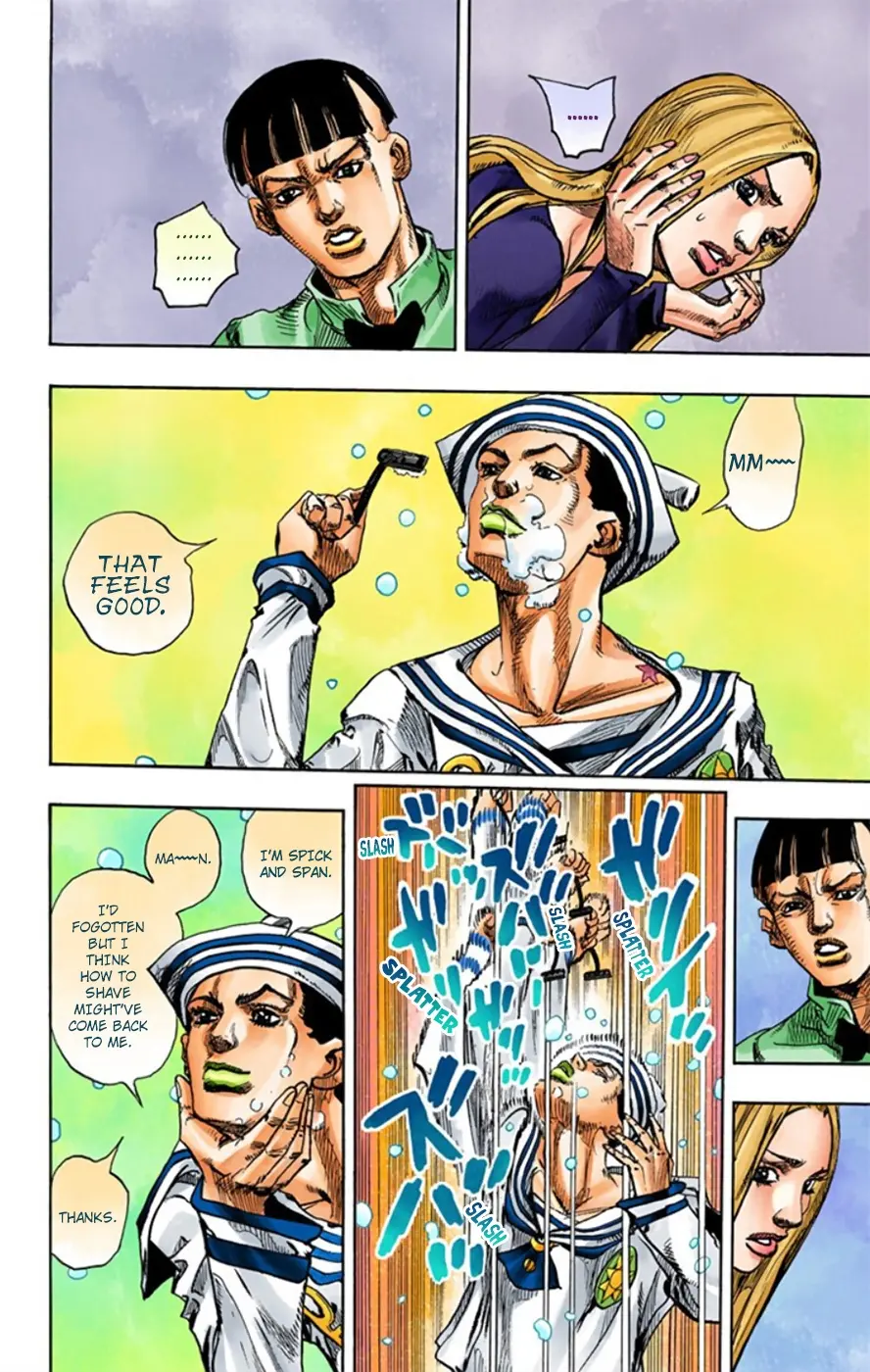 JoJo's Bizarre Adventure, Part 8: JoJolion Colored Manga — Chapter 11 — Page 13