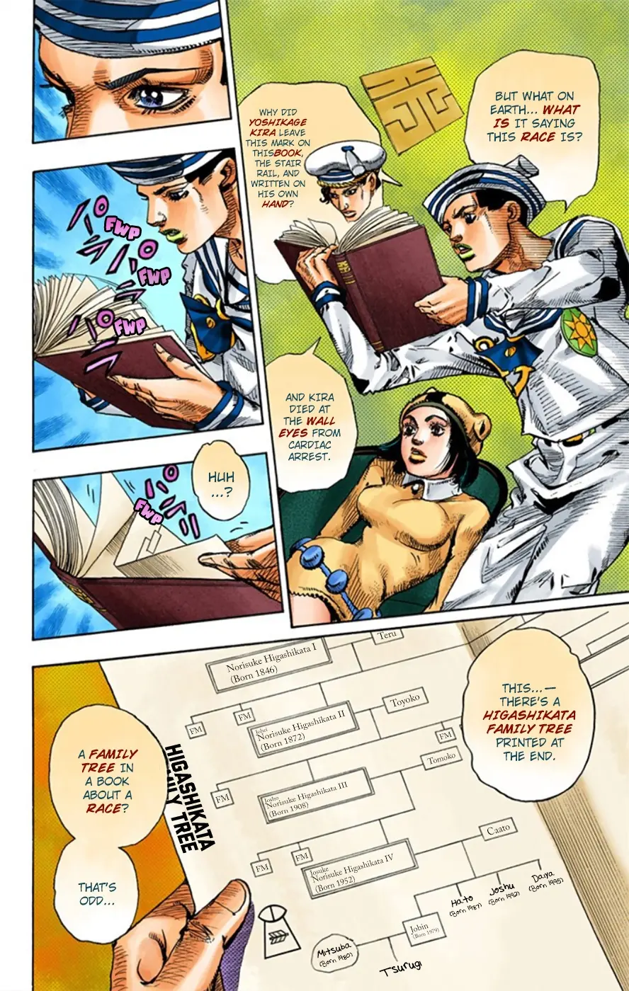 JoJo's Bizarre Adventure, Part 8: JoJolion Colored Manga — Chapter 11 — Page 20