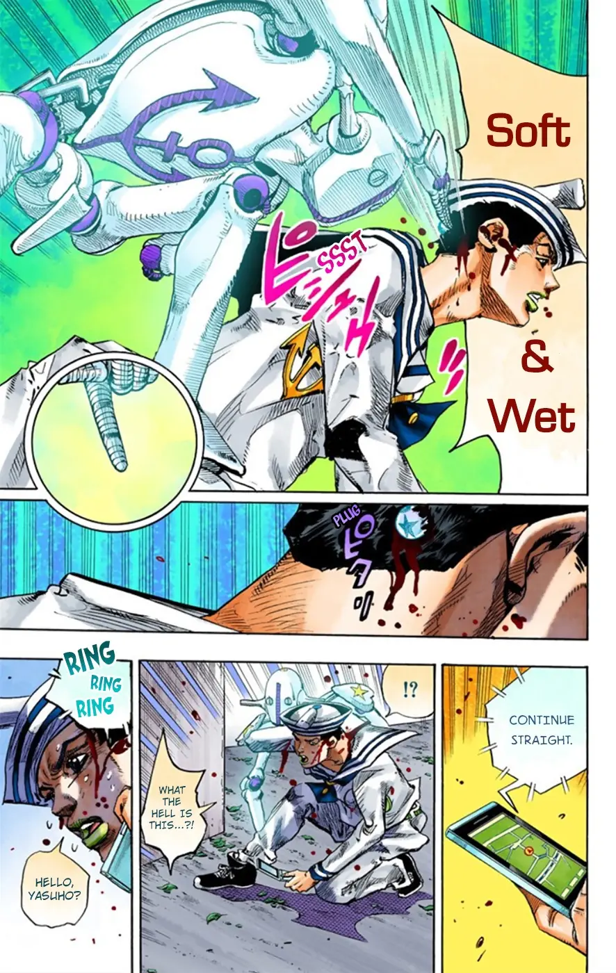JoJo's Bizarre Adventure, Part 8: JoJolion Colored Manga — Chapter 13 — Page 9