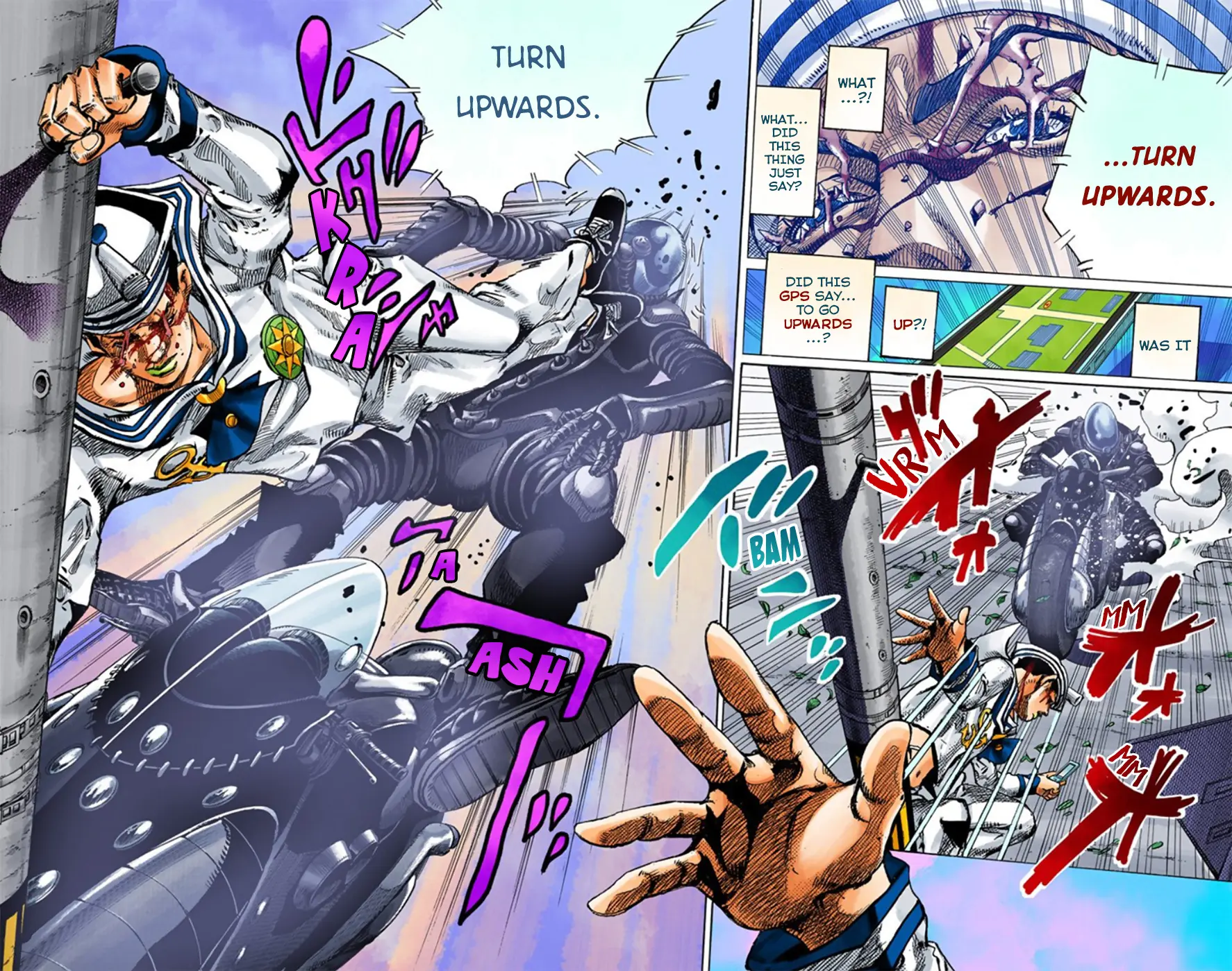 JoJo's Bizarre Adventure, Part 8: JoJolion Colored Manga — Chapter 13 — Page 23