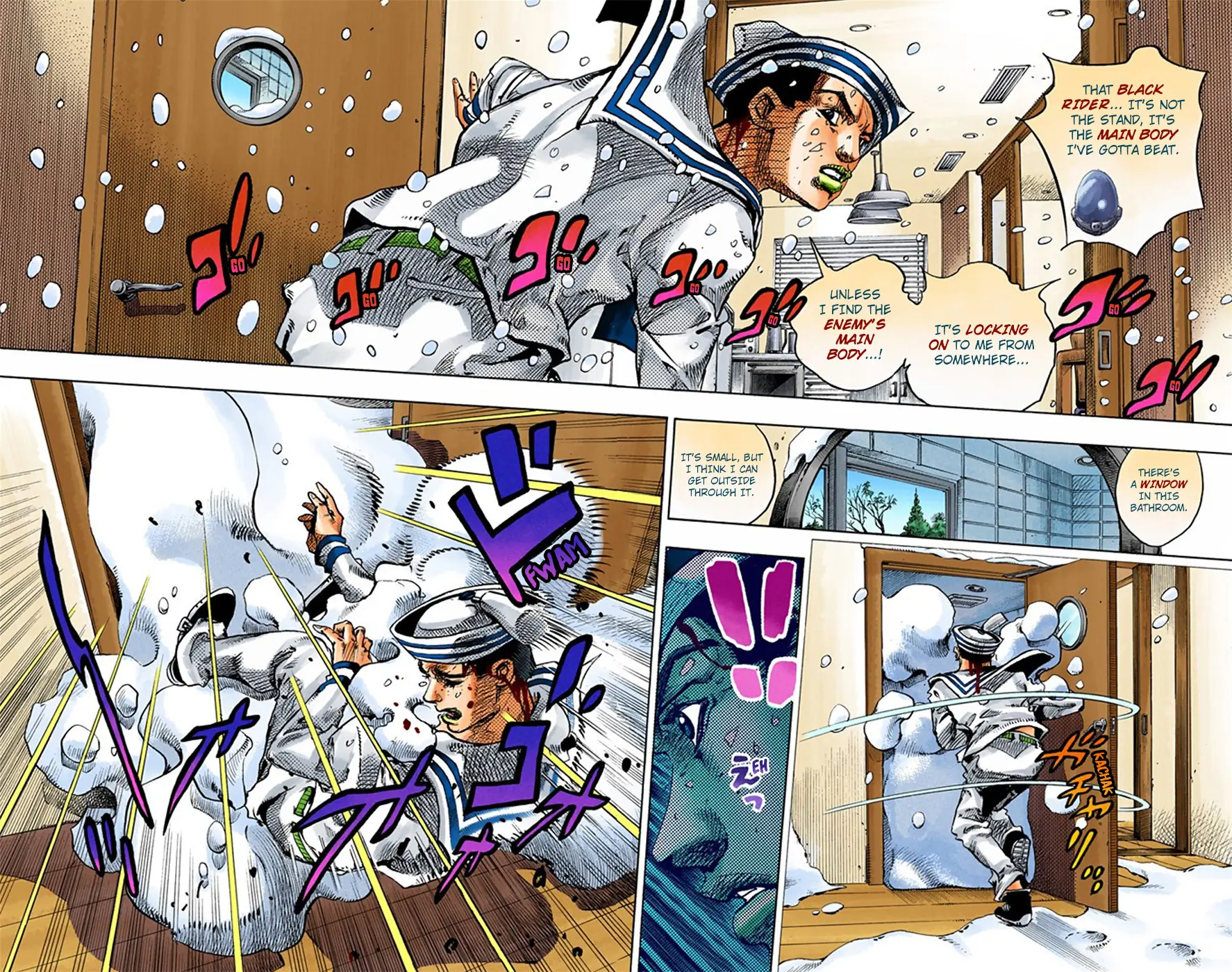 JoJo's Bizarre Adventure, Part 8: JoJolion Colored Manga — Chapter 14 — Page 32