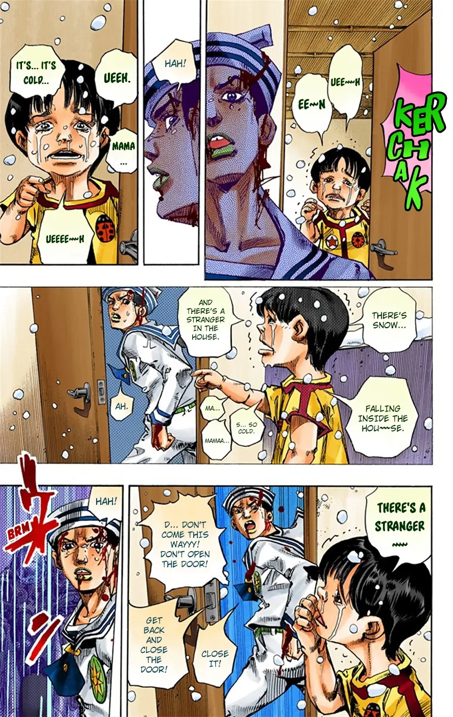 JoJo's Bizarre Adventure, Part 8: JoJolion Colored Manga — Chapter 14 — Page 41