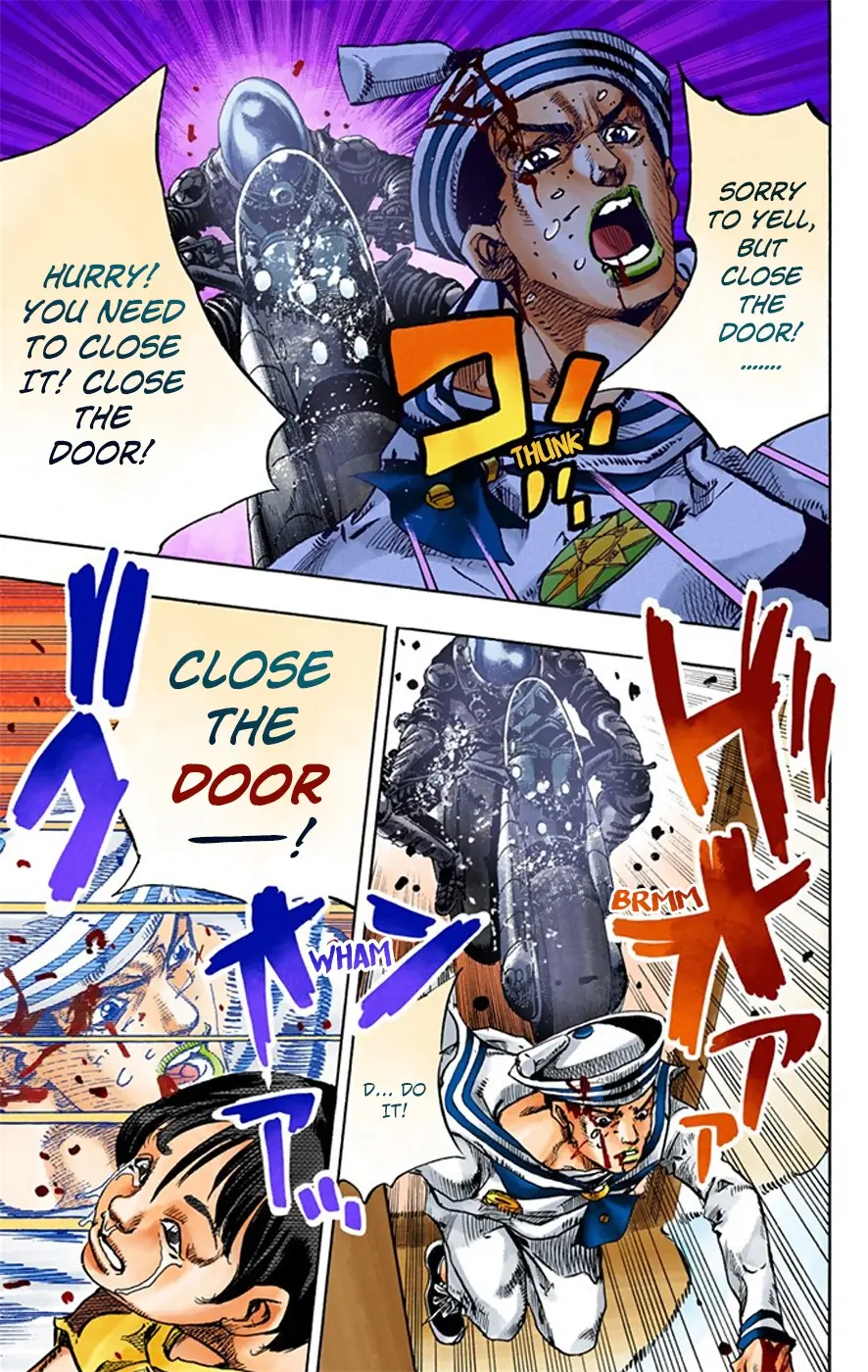 JoJo's Bizarre Adventure, Part 8: JoJolion Colored Manga — Chapter 14 — Page 43