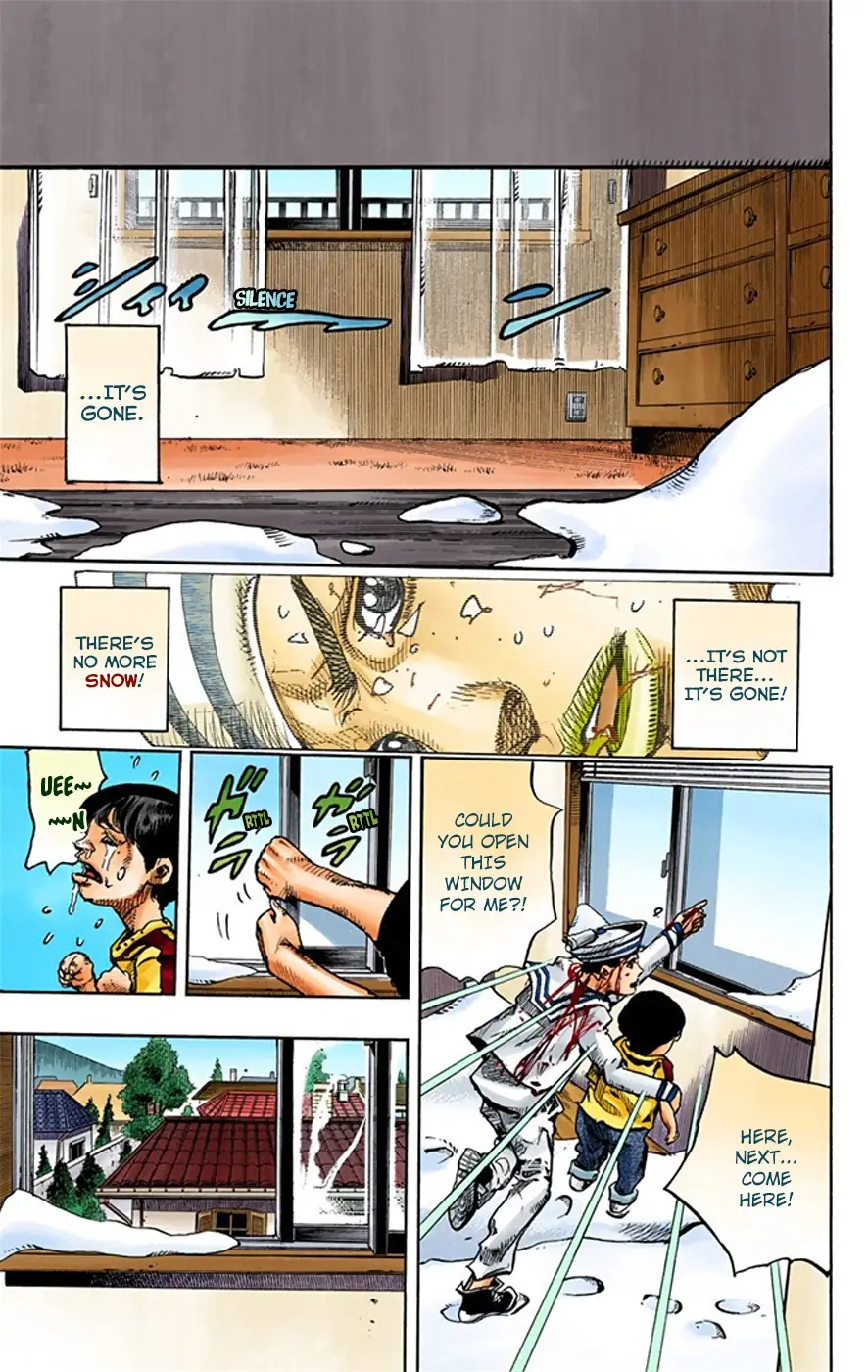 JoJo's Bizarre Adventure, Part 8: JoJolion Colored Manga — Chapter 14 — Page 45