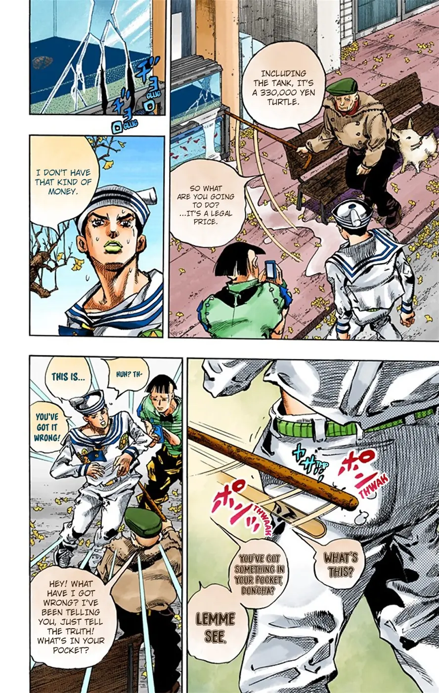 JoJo's Bizarre Adventure, Part 8: JoJolion Colored Manga — Chapter 19 — Page 15