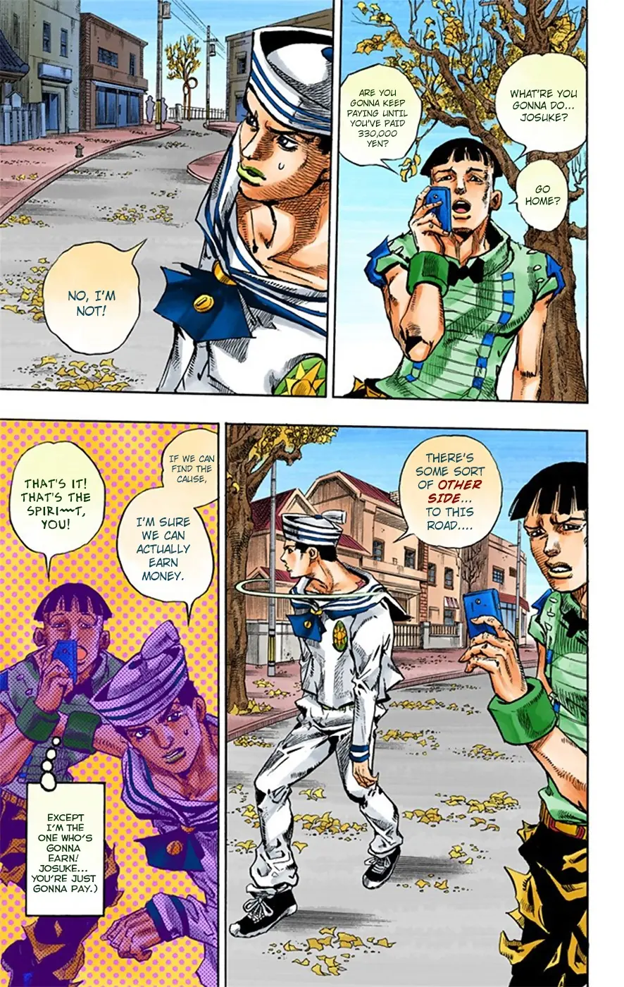 JoJo's Bizarre Adventure, Part 8: JoJolion Colored Manga — Chapter 19 — Page 20