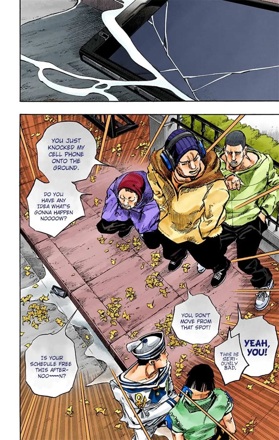 JoJo's Bizarre Adventure, Part 8: JoJolion Colored Manga — Chapter 19 — Page 26