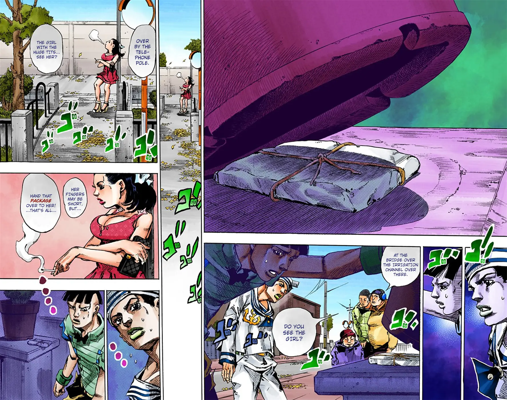 JoJo's Bizarre Adventure, Part 8: JoJolion Colored Manga — Chapter 19 — Page 36