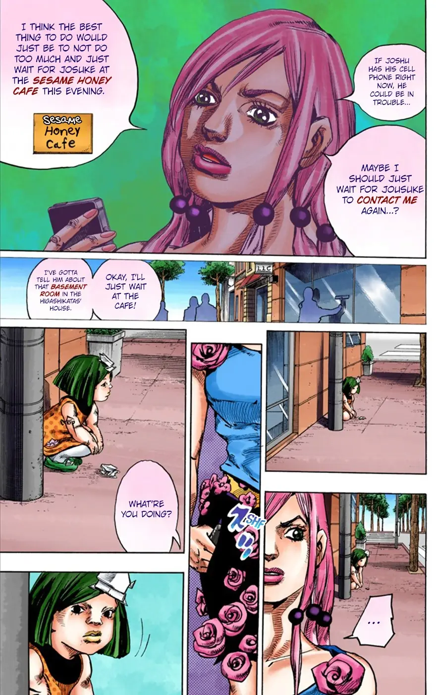 JoJo's Bizarre Adventure, Part 8: JoJolion Colored Manga — Chapter 24 — Page 16
