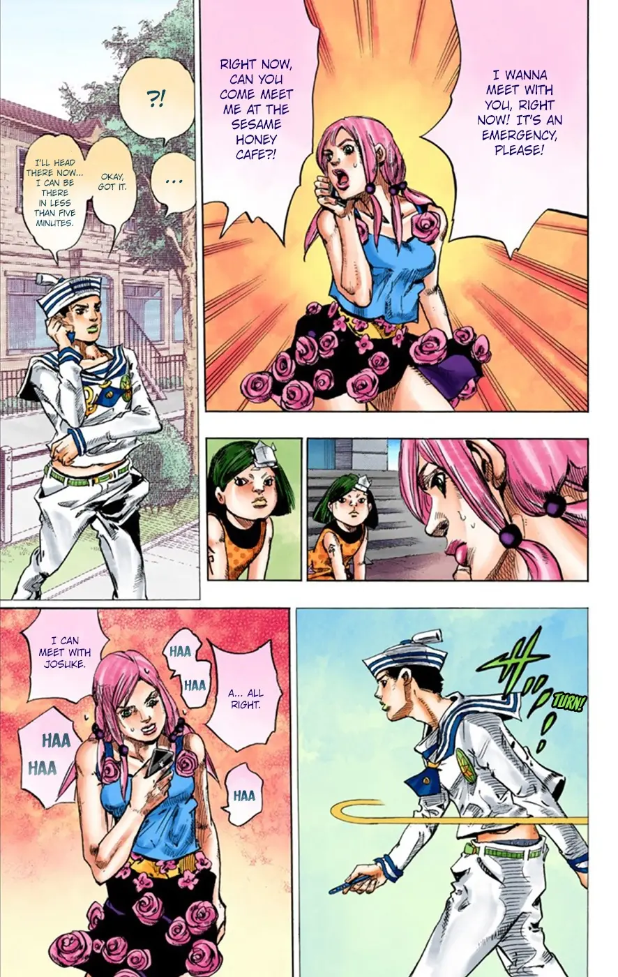 JoJo's Bizarre Adventure, Part 8: JoJolion Colored Manga — Chapter 24 — Page 41