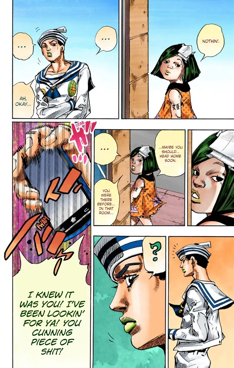 JoJo's Bizarre Adventure, Part 8: JoJolion Colored Manga — Chapter 25 — Page 10