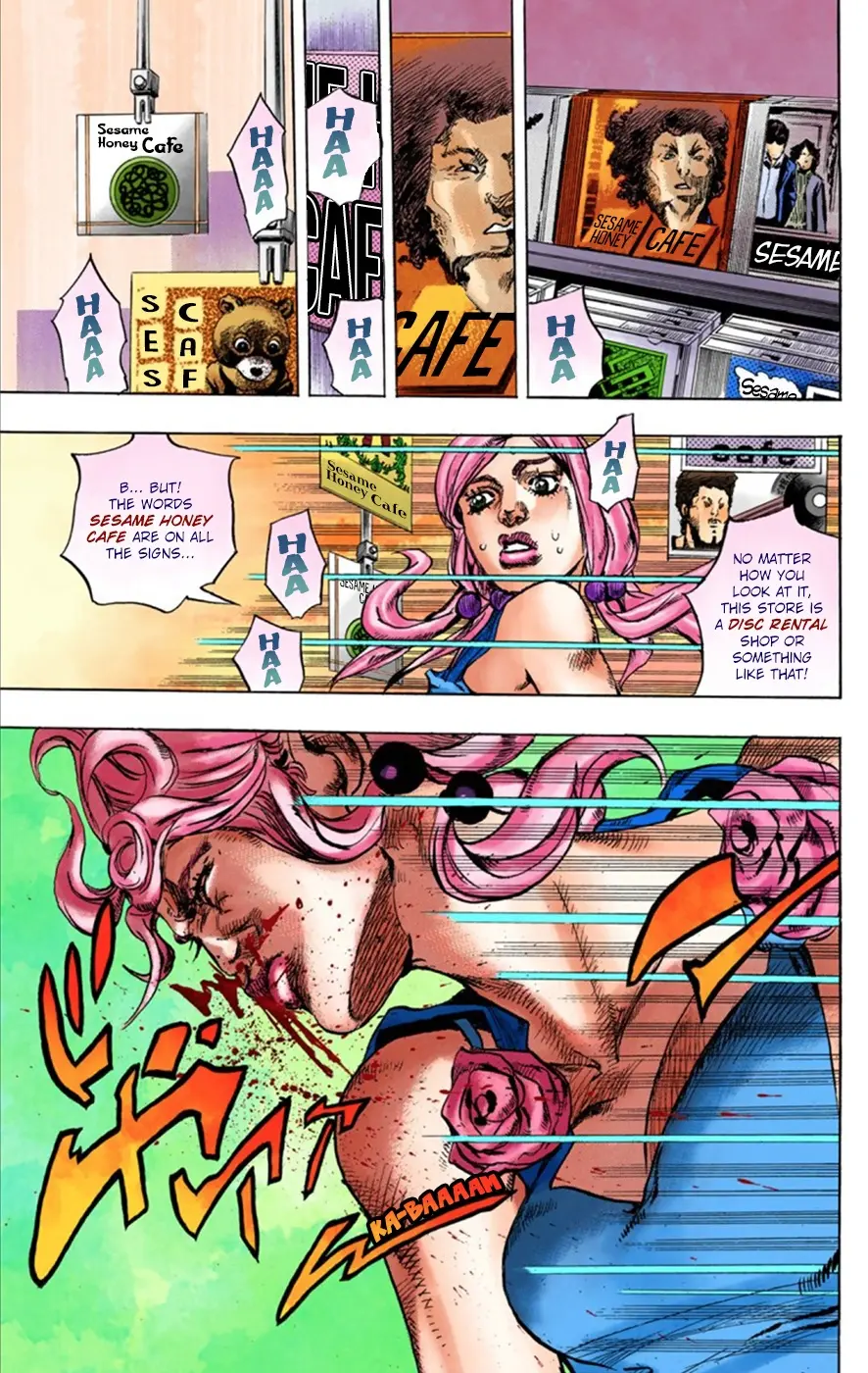JoJo's Bizarre Adventure, Part 8: JoJolion Colored Manga — Chapter 25 — Page 15