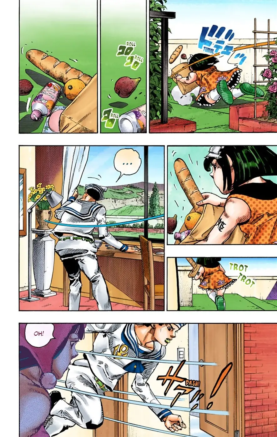JoJo's Bizarre Adventure, Part 8: JoJolion Colored Manga — Chapter 27 — Page 9