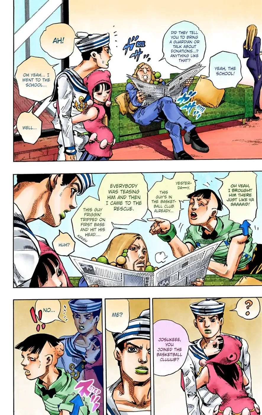 JoJo's Bizarre Adventure, Part 8: JoJolion Colored Manga — Chapter 27 — Page 13