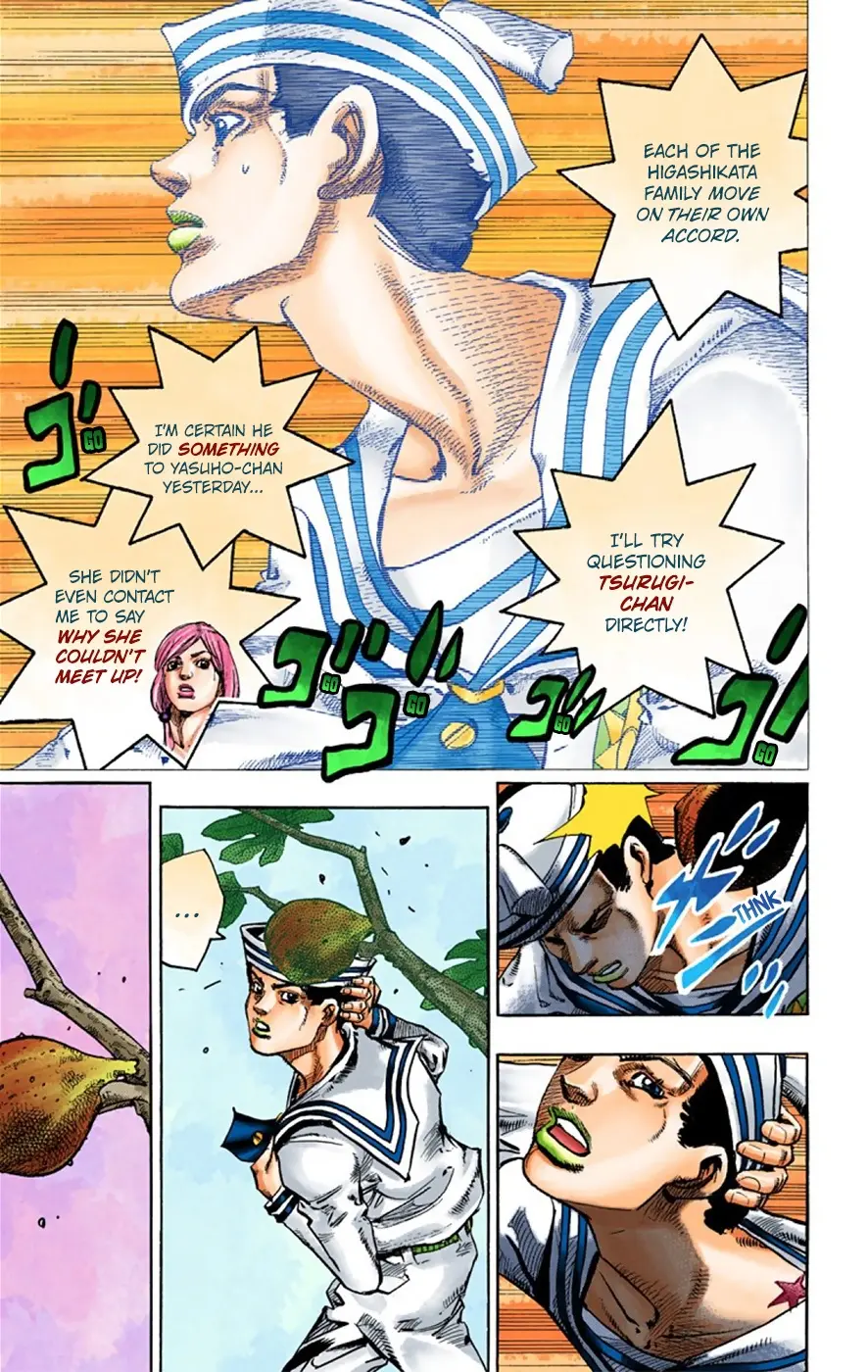JoJo's Bizarre Adventure, Part 8: JoJolion Colored Manga — Chapter 27 — Page 19