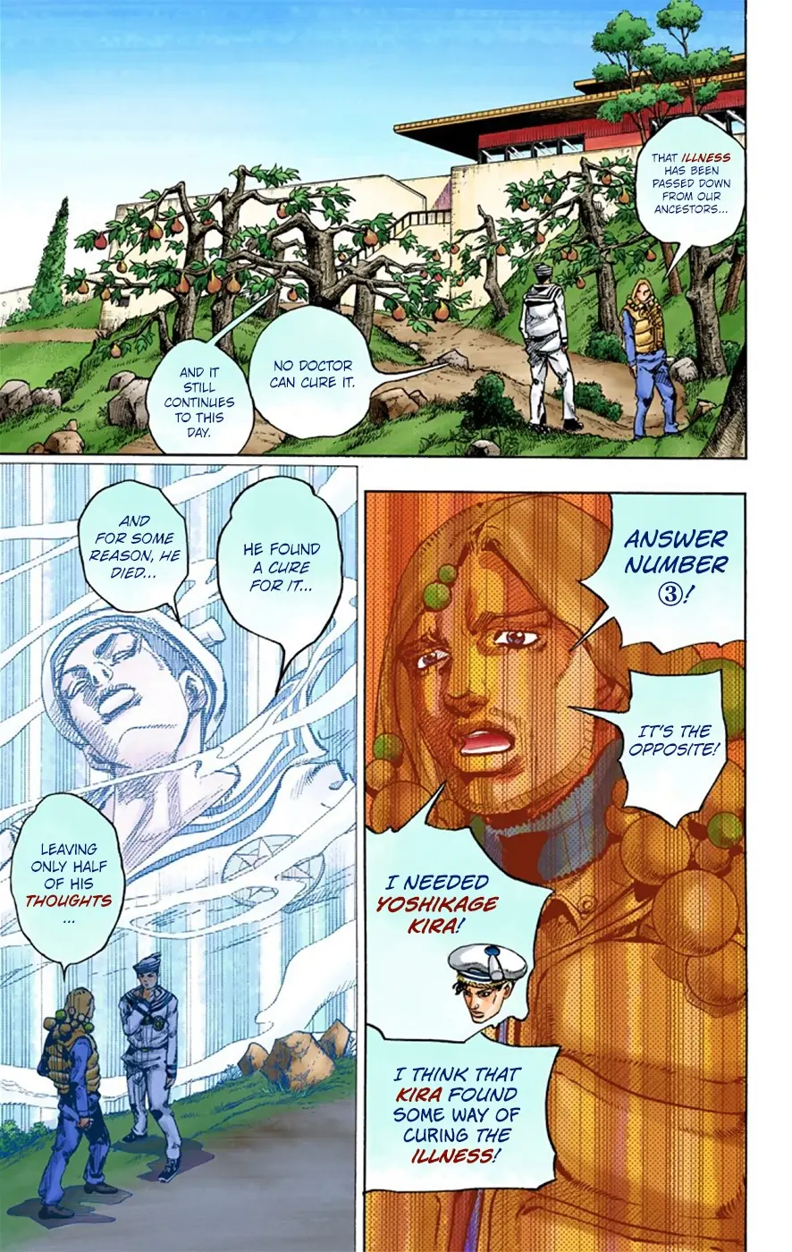 JoJo's Bizarre Adventure, Part 8: JoJolion Colored Manga — Chapter 27 — Page 28