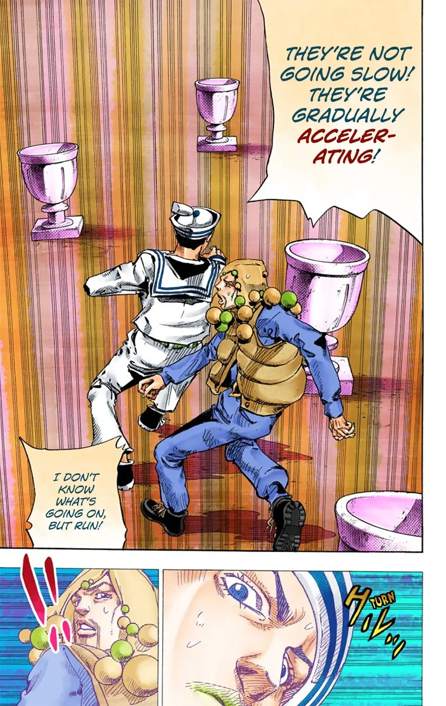 JoJo's Bizarre Adventure, Part 8: JoJolion Colored Manga — Chapter 27 — Page 45