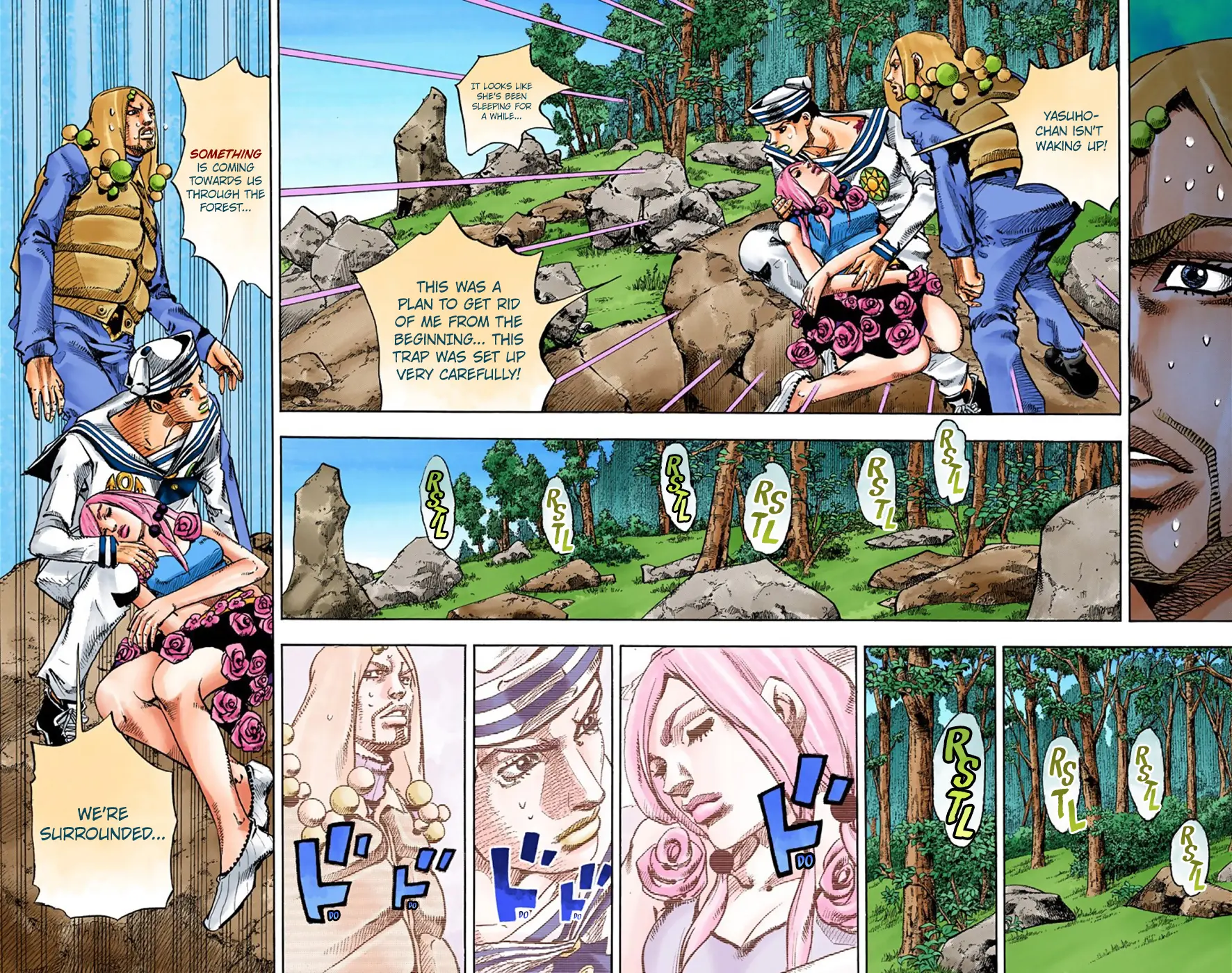 JoJo's Bizarre Adventure, Part 8: JoJolion Colored Manga — Chapter 31 — Page 12
