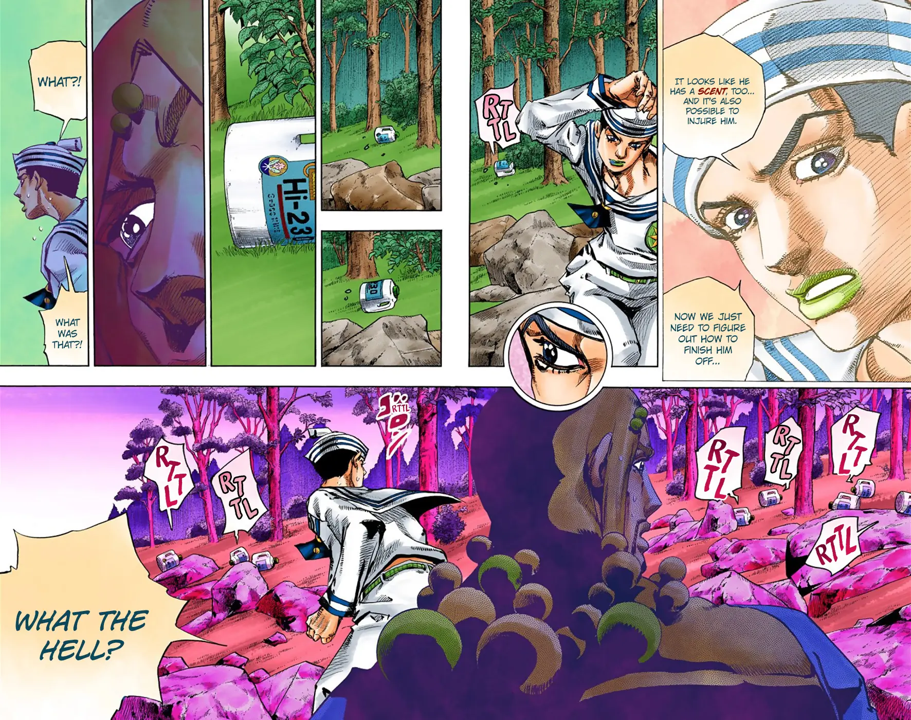 JoJo's Bizarre Adventure, Part 8: JoJolion Colored Manga — Chapter 31 — Page 22