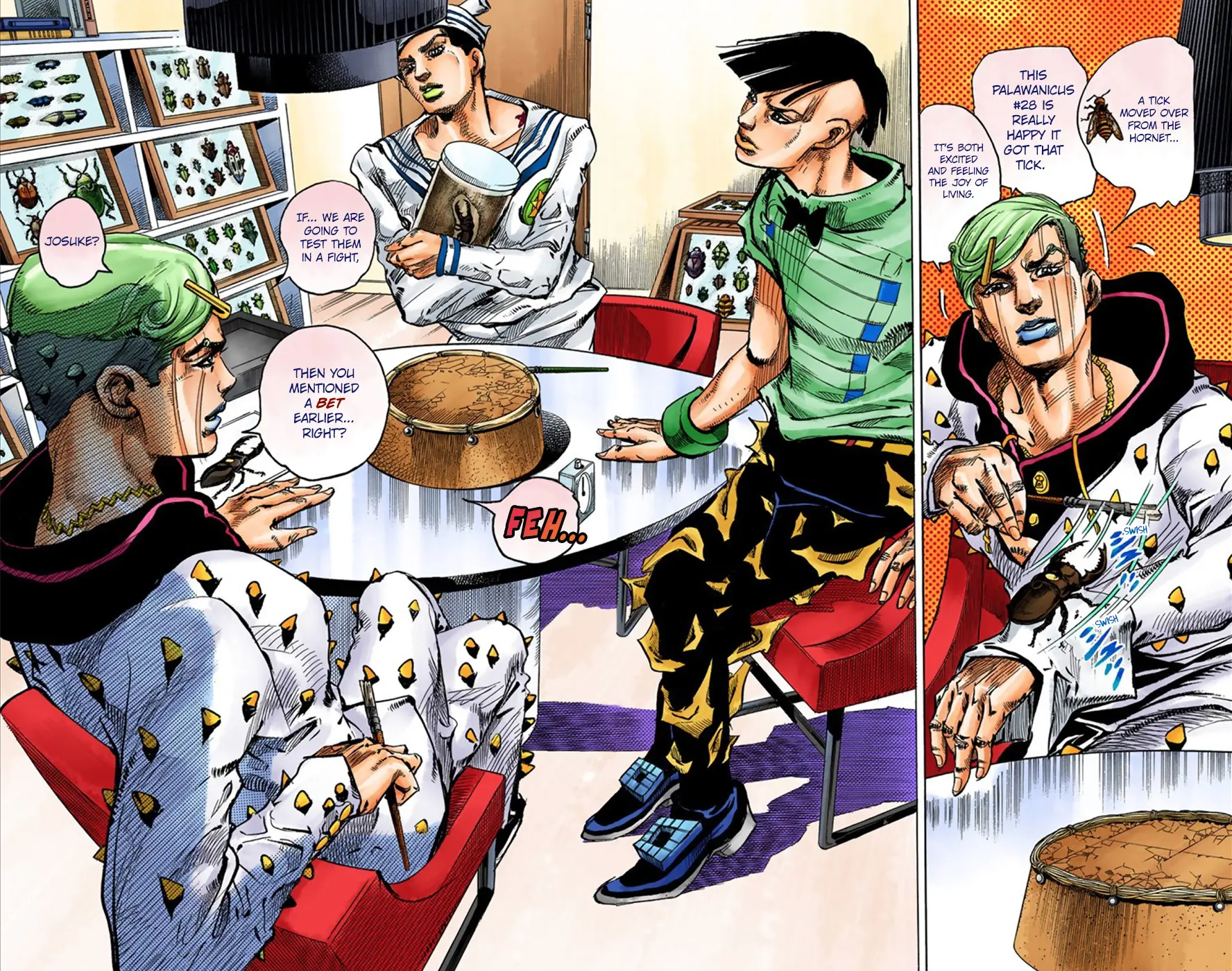 JoJo's Bizarre Adventure, Part 8: JoJolion Colored Manga — Chapter 35 — Page 9
