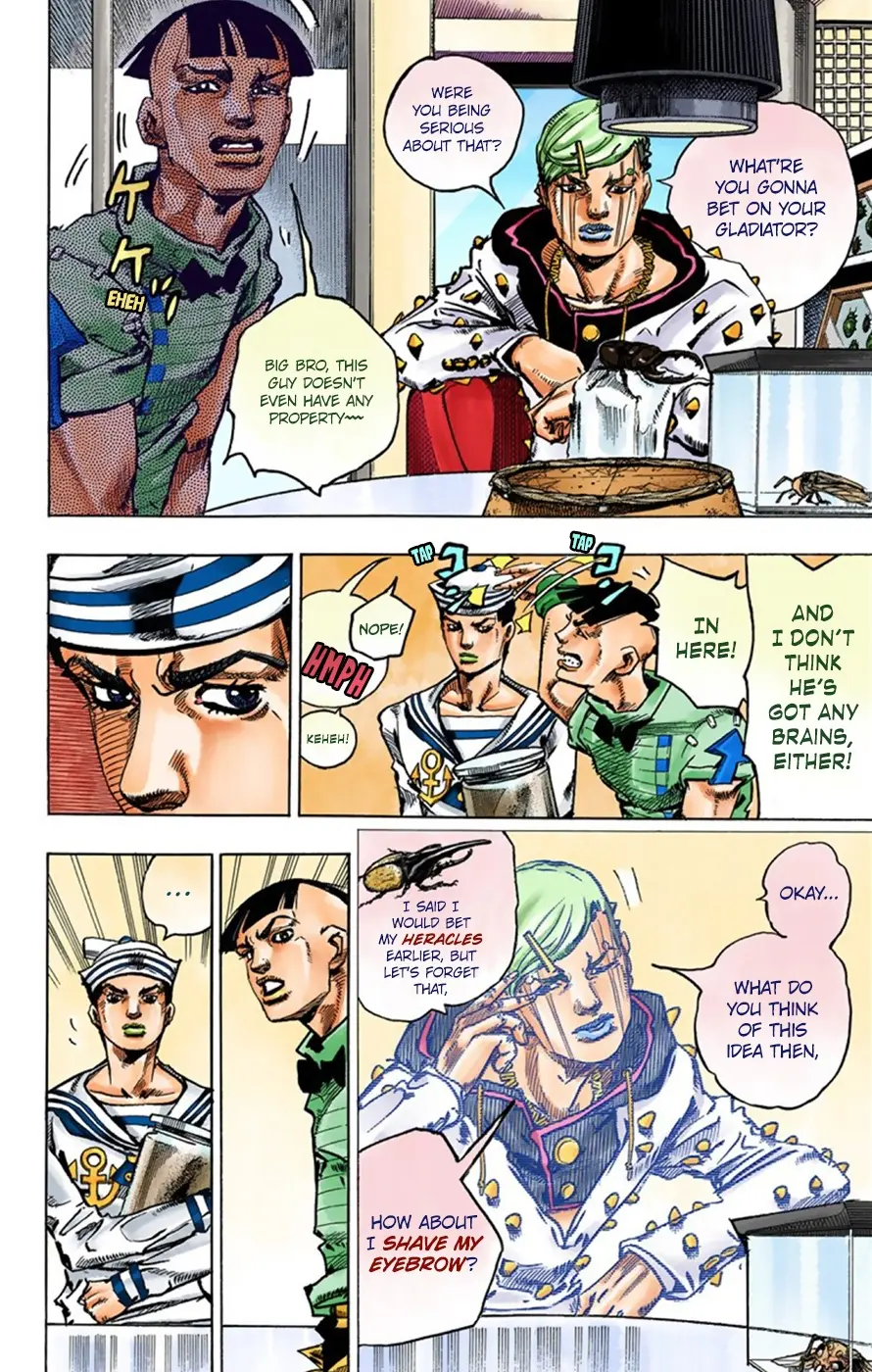 JoJo's Bizarre Adventure, Part 8: JoJolion Colored Manga — Chapter 35 — Page 10