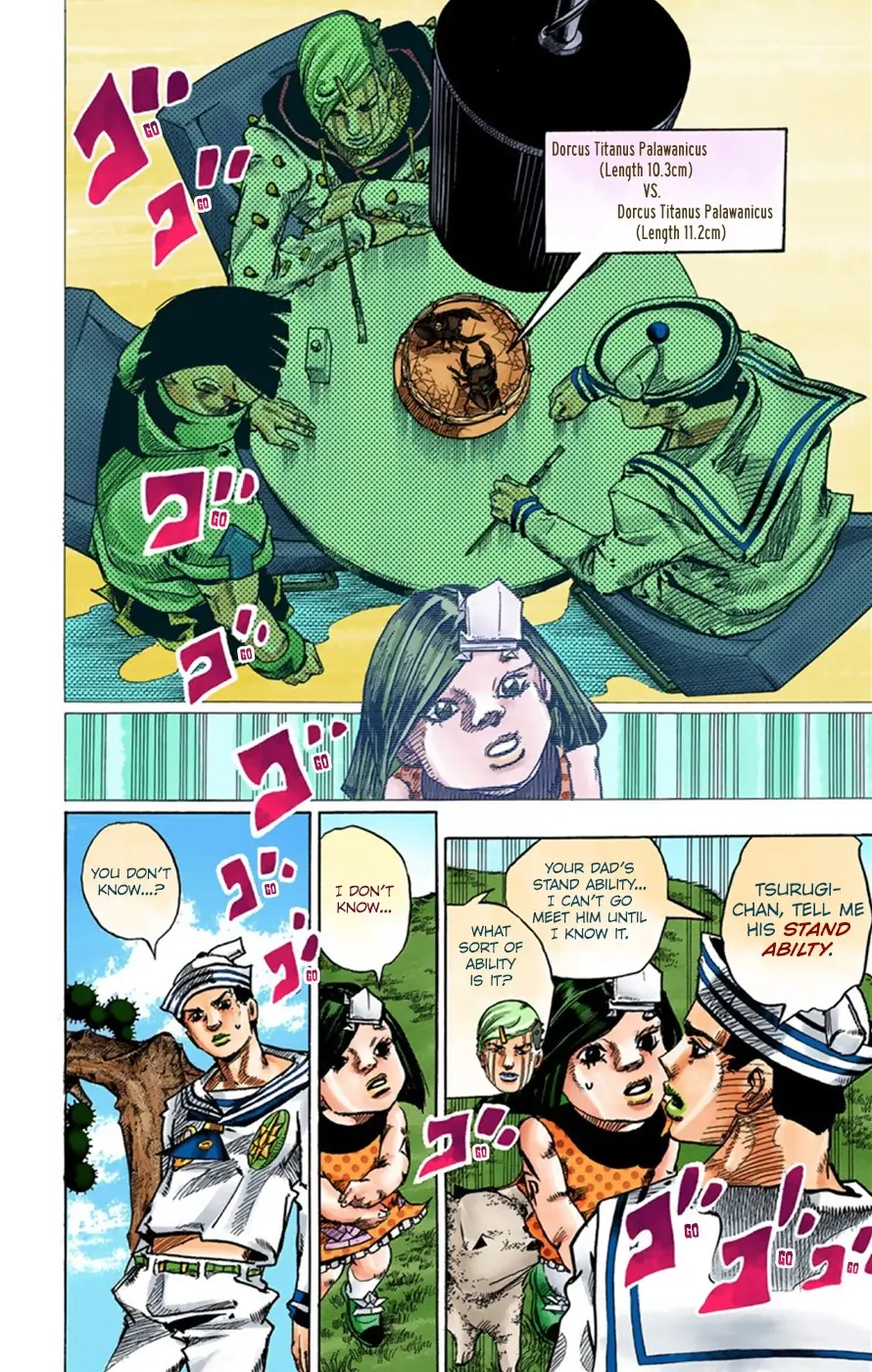 JoJo's Bizarre Adventure, Part 8: JoJolion Colored Manga — Chapter 35 — Page 16