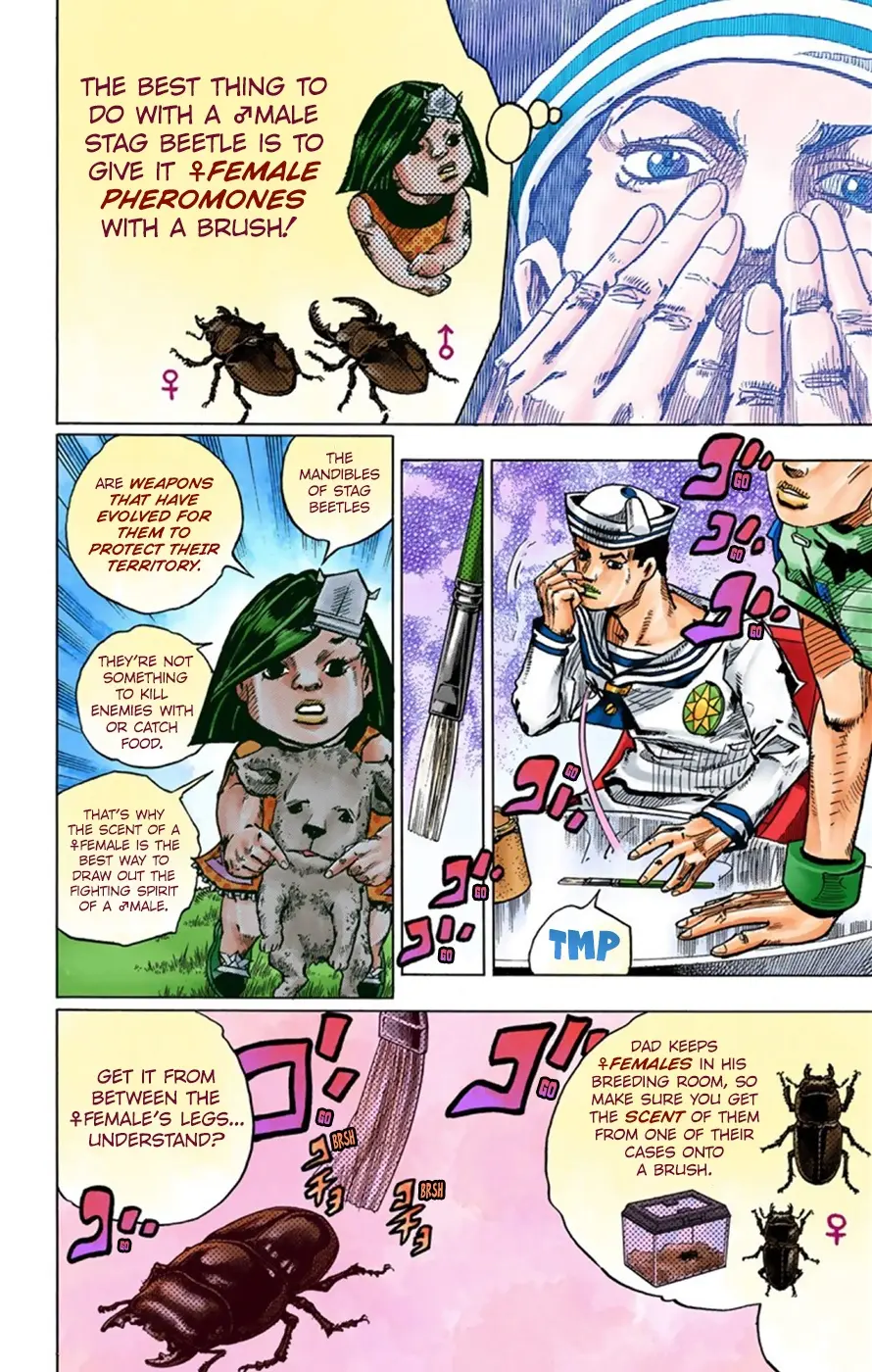 JoJo's Bizarre Adventure, Part 8: JoJolion Colored Manga — Chapter 35 — Page 18