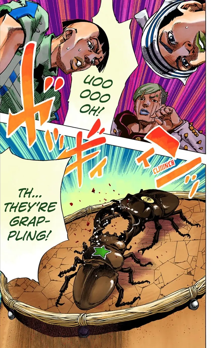 JoJo's Bizarre Adventure, Part 8: JoJolion Colored Manga — Chapter 35 — Page 19