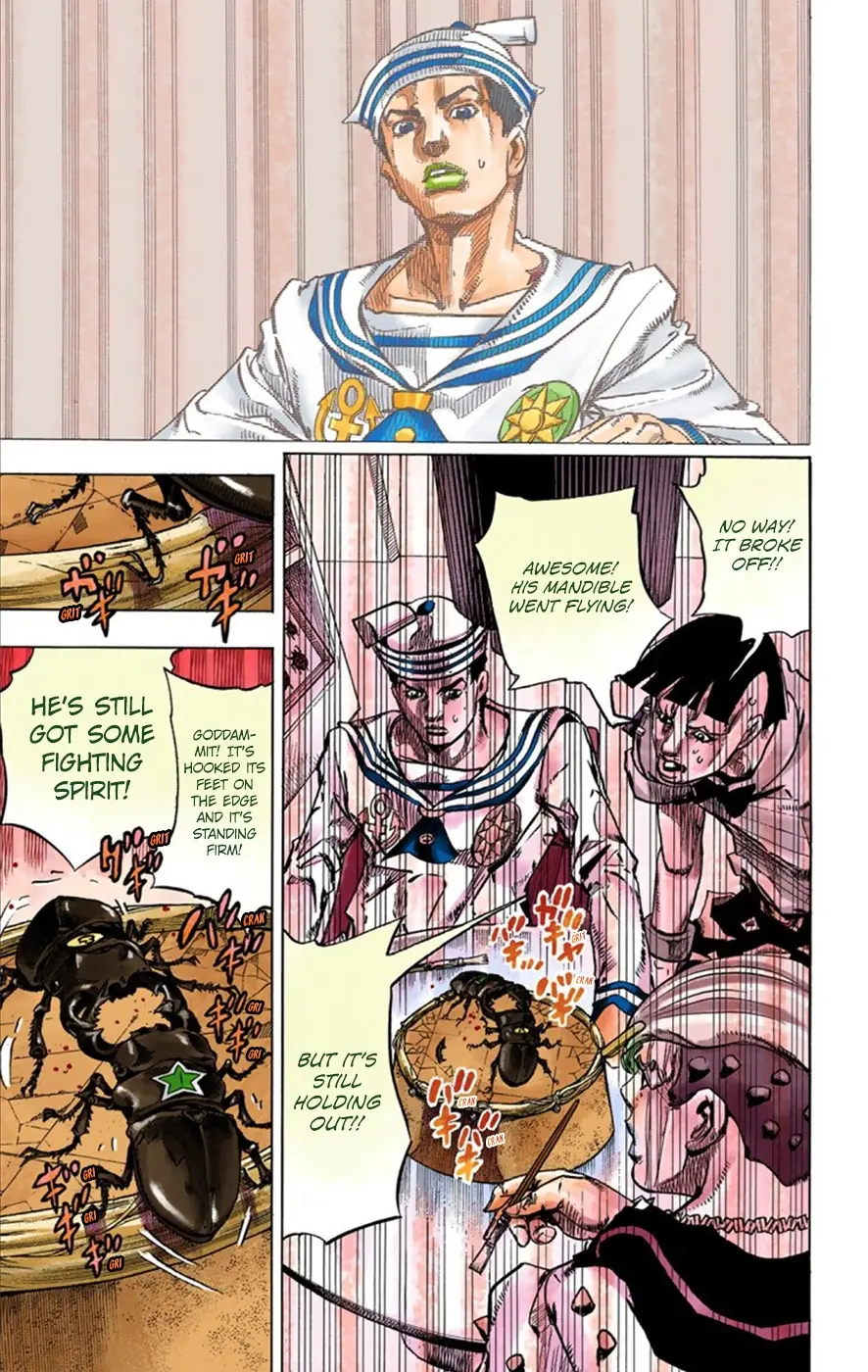 JoJo's Bizarre Adventure, Part 8: JoJolion Colored Manga — Chapter 35 — Page 22
