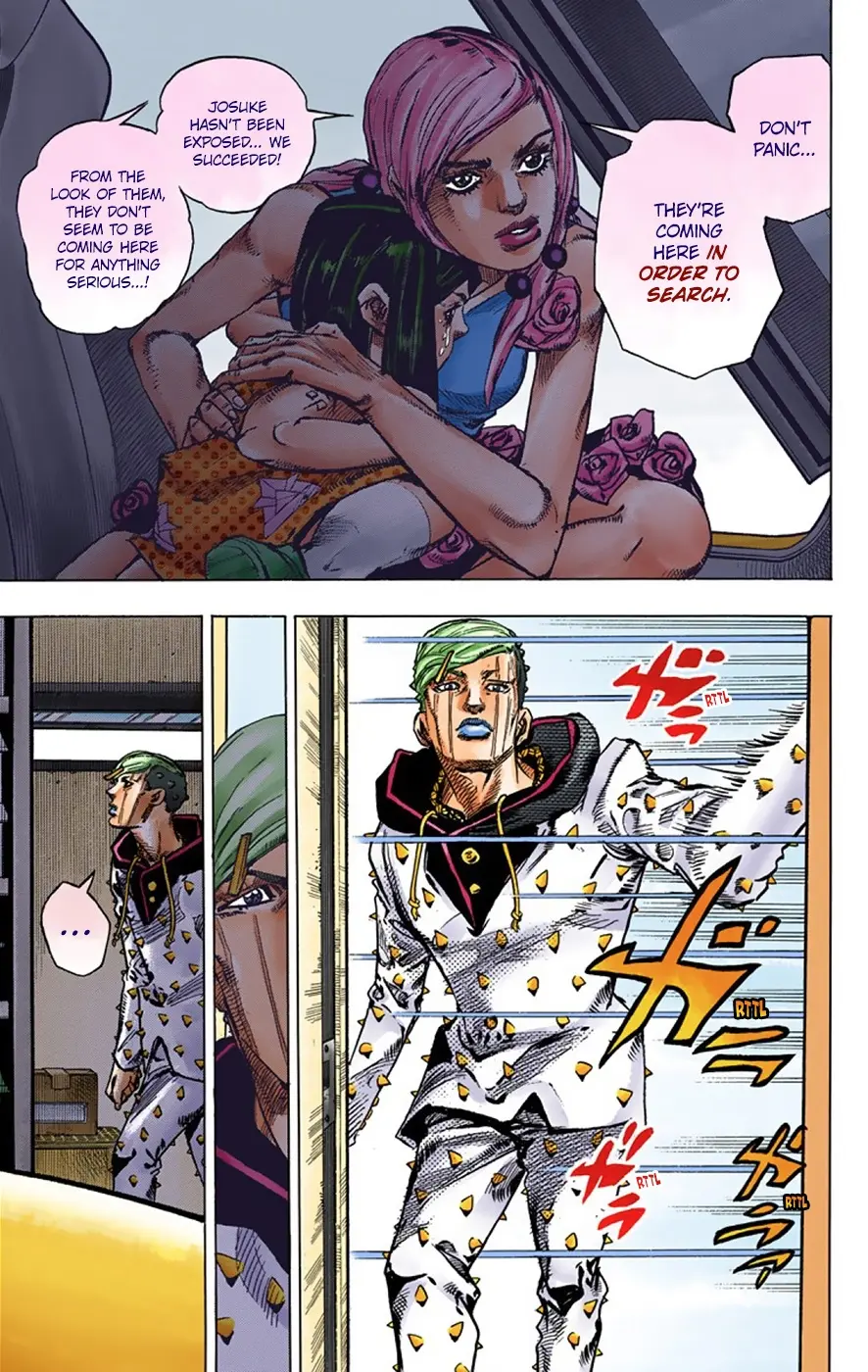 JoJo's Bizarre Adventure, Part 8: JoJolion Colored Manga — Chapter 38 — Page 32