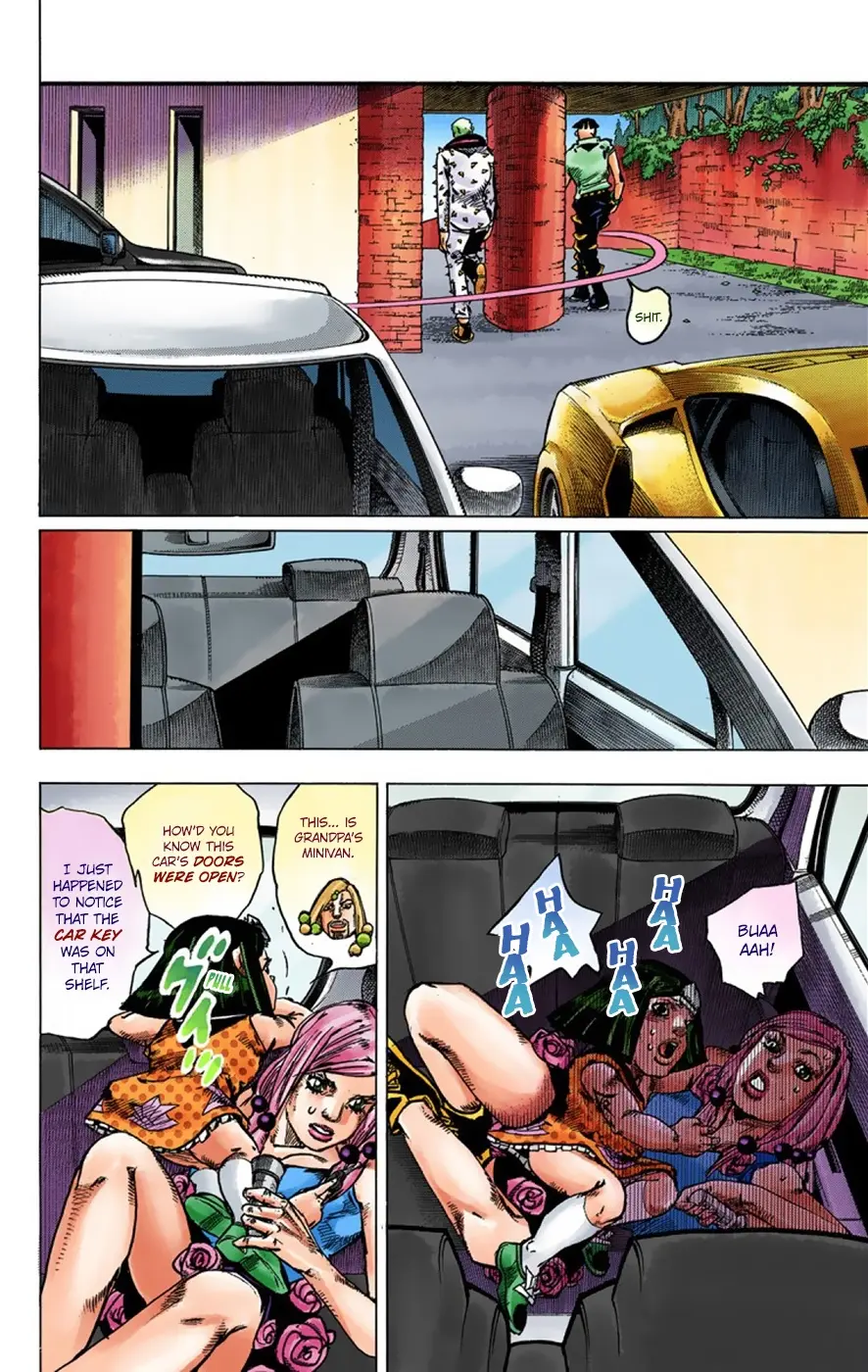 JoJo's Bizarre Adventure, Part 8: JoJolion Colored Manga — Chapter 38 — Page 35