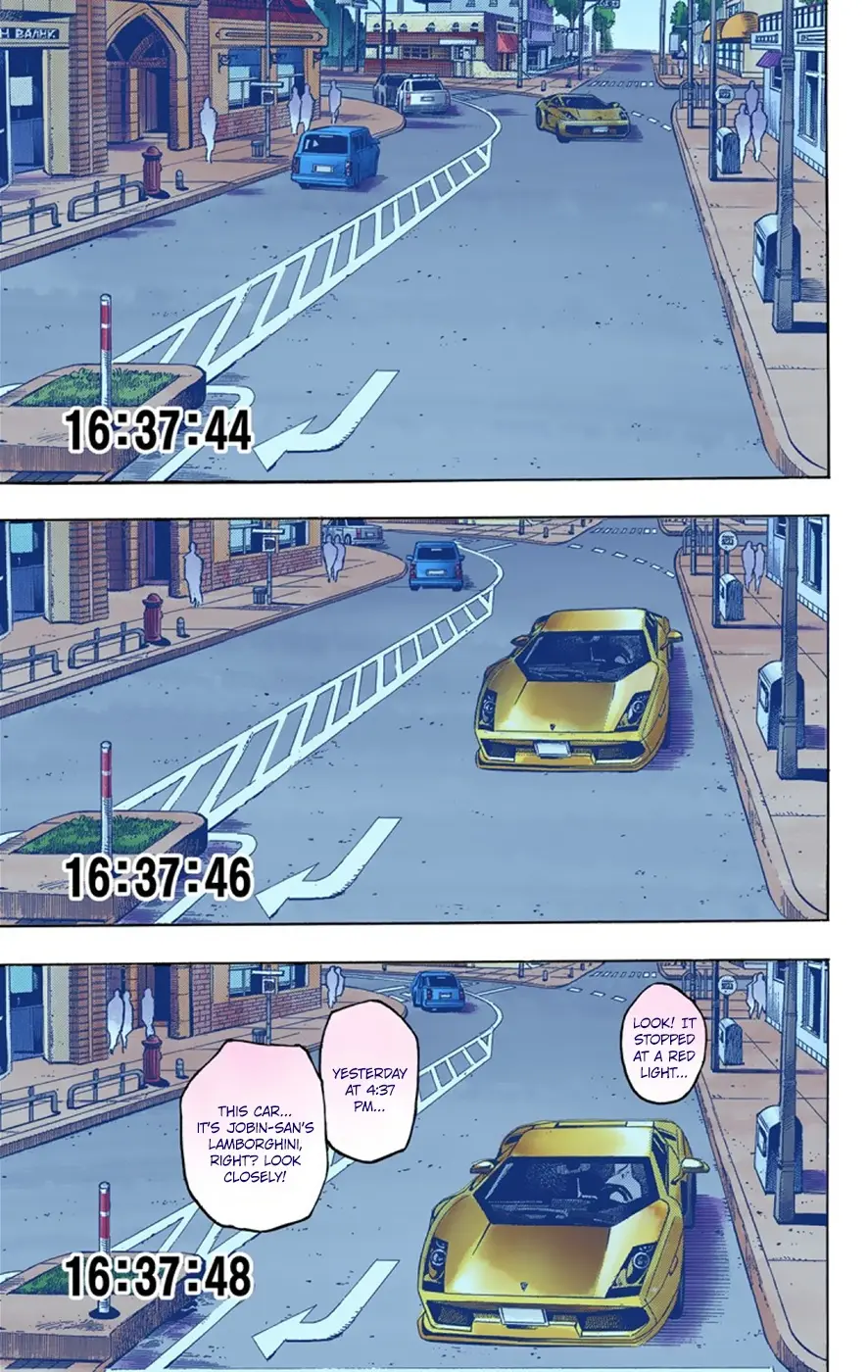 JoJo's Bizarre Adventure, Part 8: JoJolion Colored Manga — Chapter 38 — Page 38