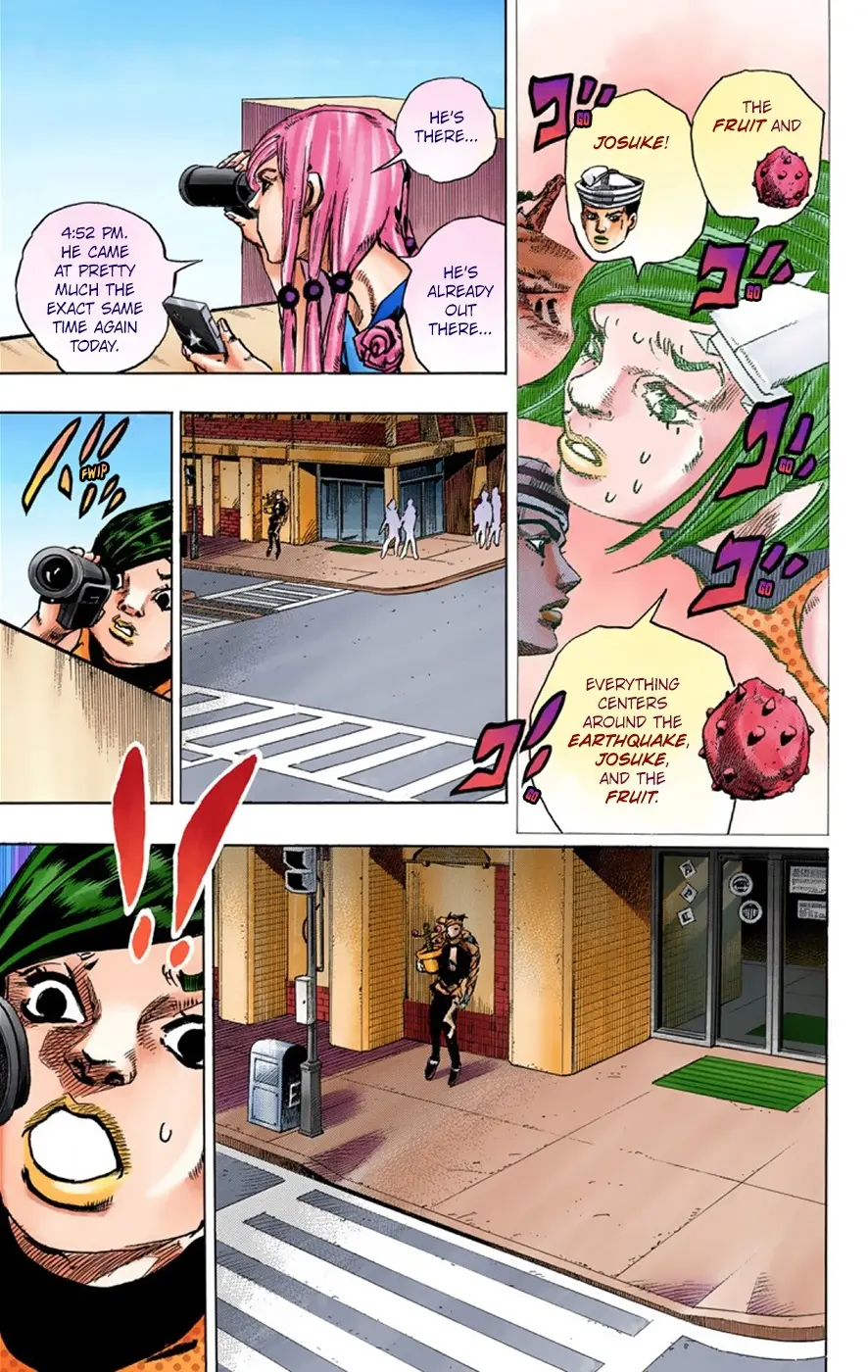JoJo's Bizarre Adventure, Part 8: JoJolion Colored Manga — Chapter 39 — Page 12