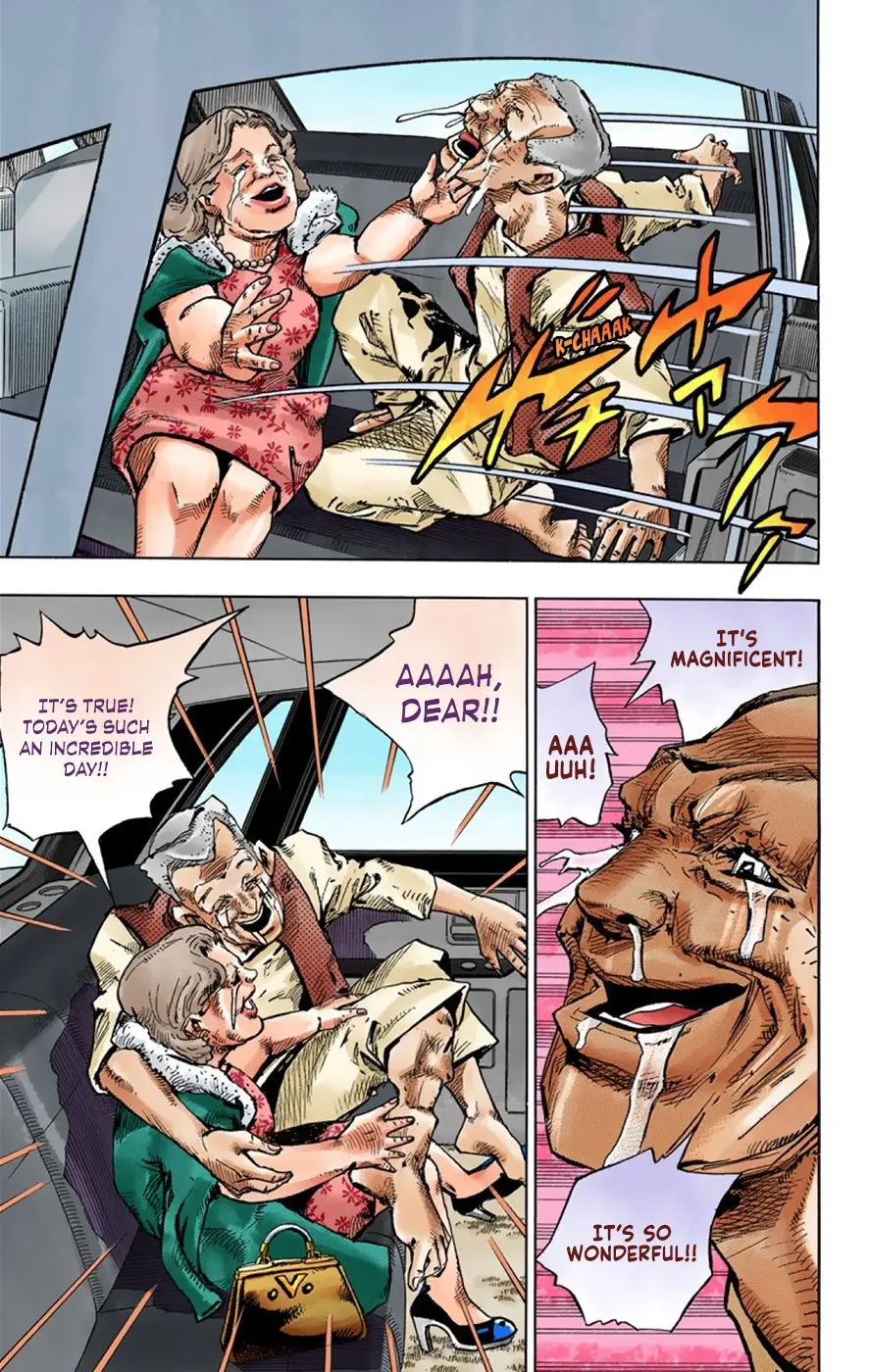 JoJo's Bizarre Adventure, Part 8: JoJolion Colored Manga — Chapter 39 — Page 29