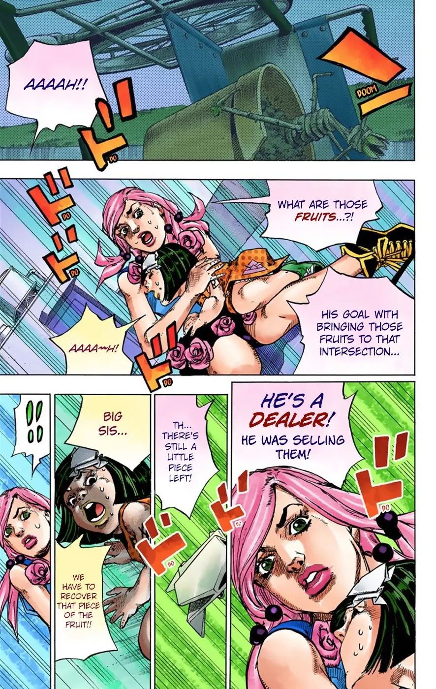 JoJo's Bizarre Adventure, Part 8: JoJolion Colored Manga — Chapter 39 — Page 33