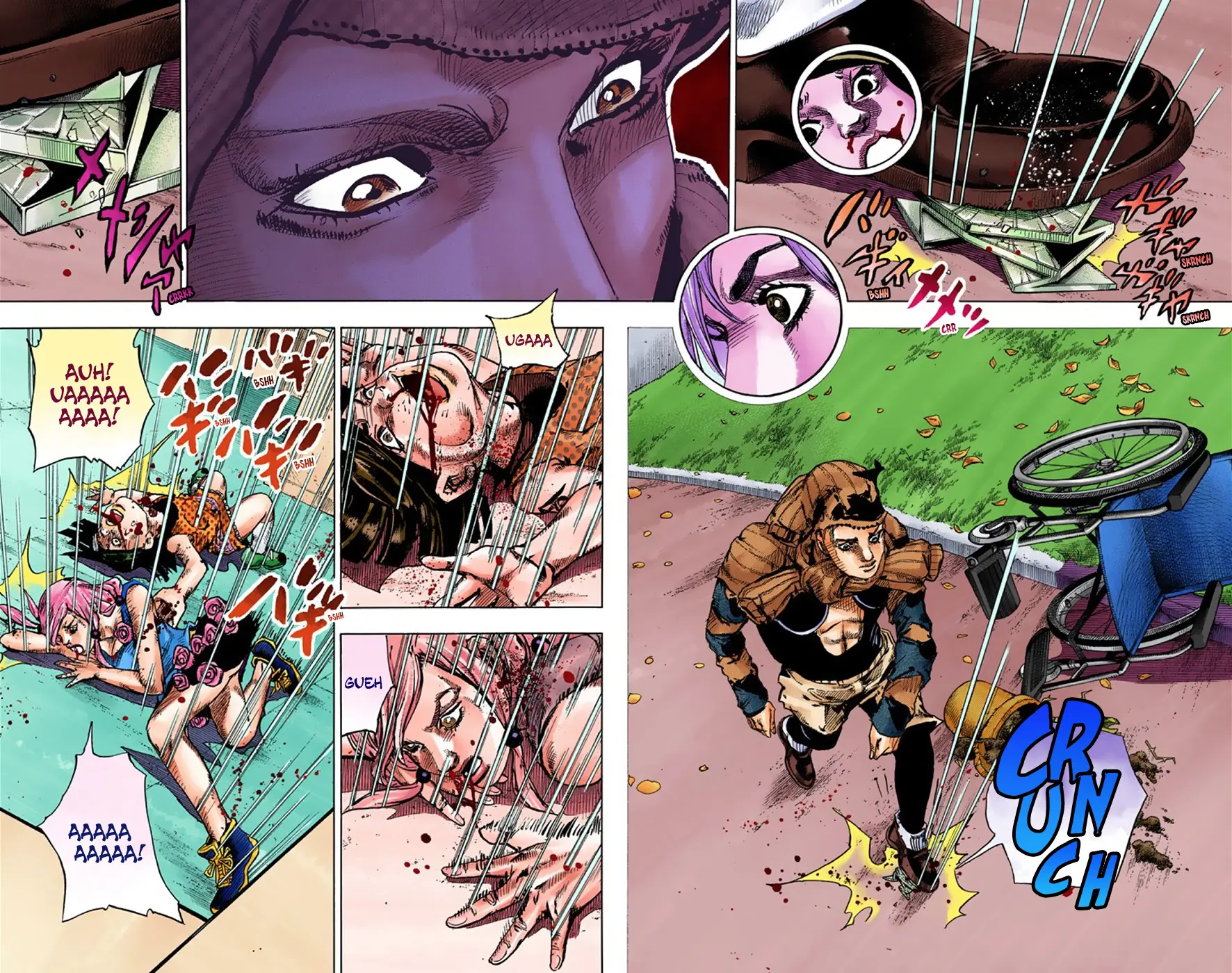 JoJo's Bizarre Adventure, Part 8: JoJolion Colored Manga — Chapter 40 — Page 4